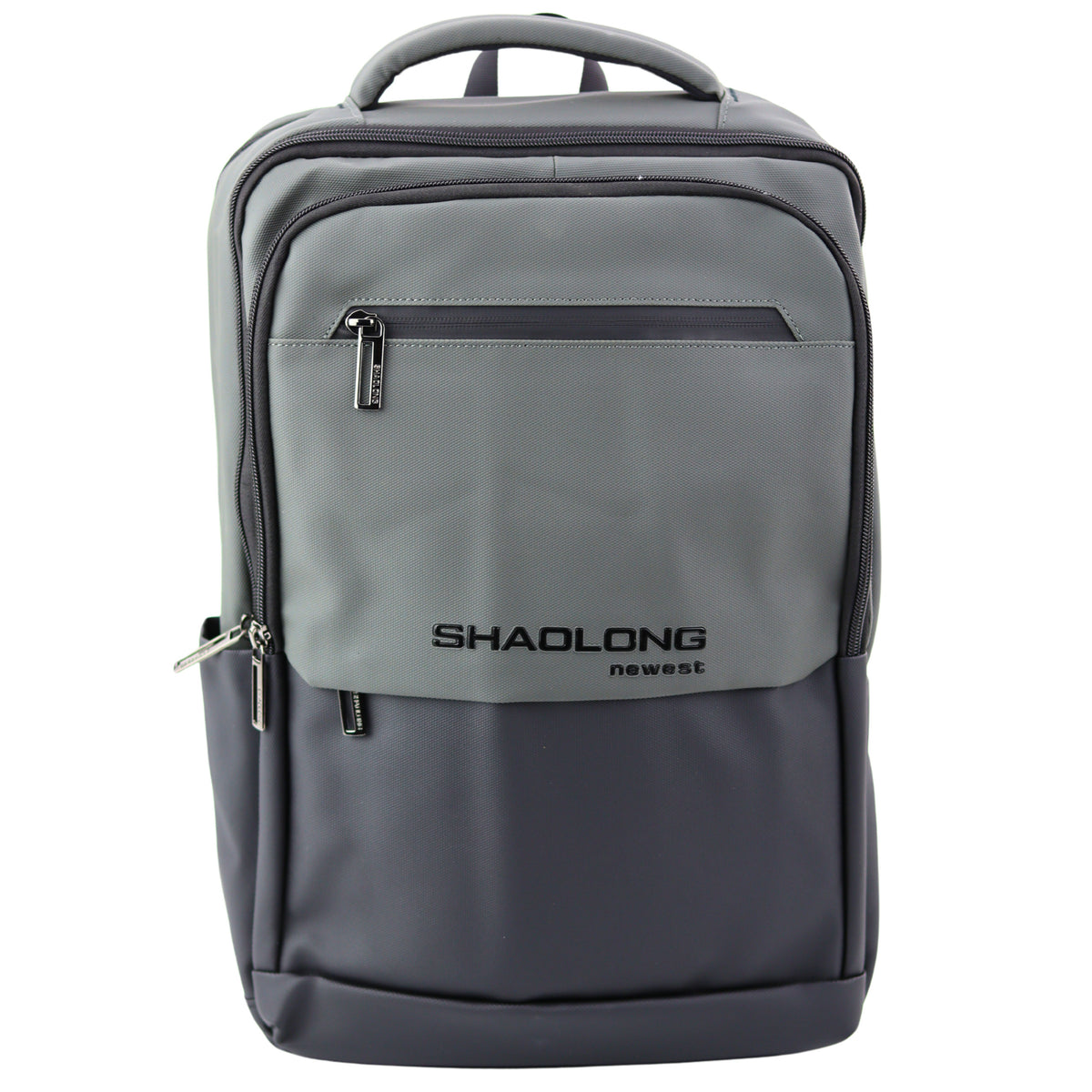 Mochila City Business Usb Laptop Bolso Preto Cinza 16l 41cm
