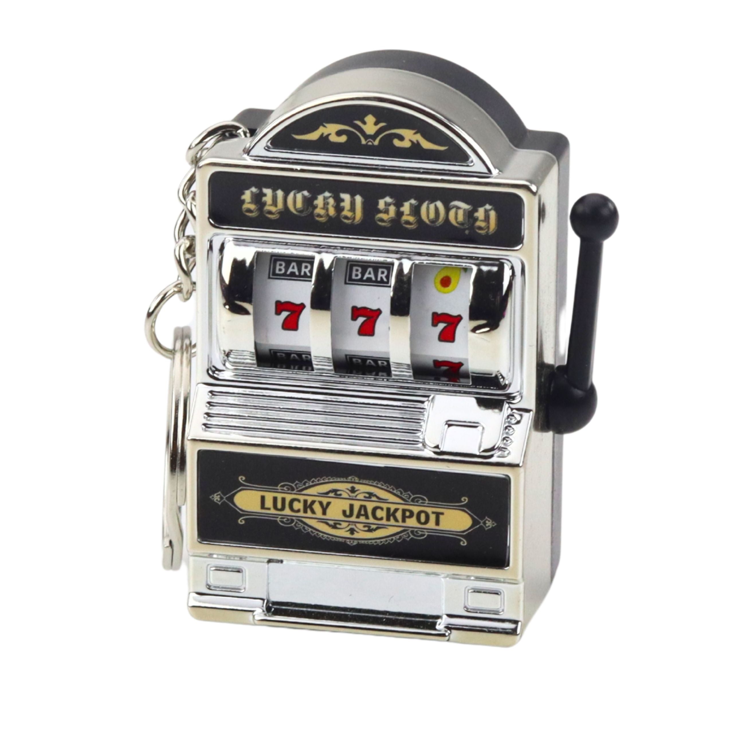 Schlüsselanhänger Mini Casino Spielautomat Spielautomat Moving Bar Mix Farbe