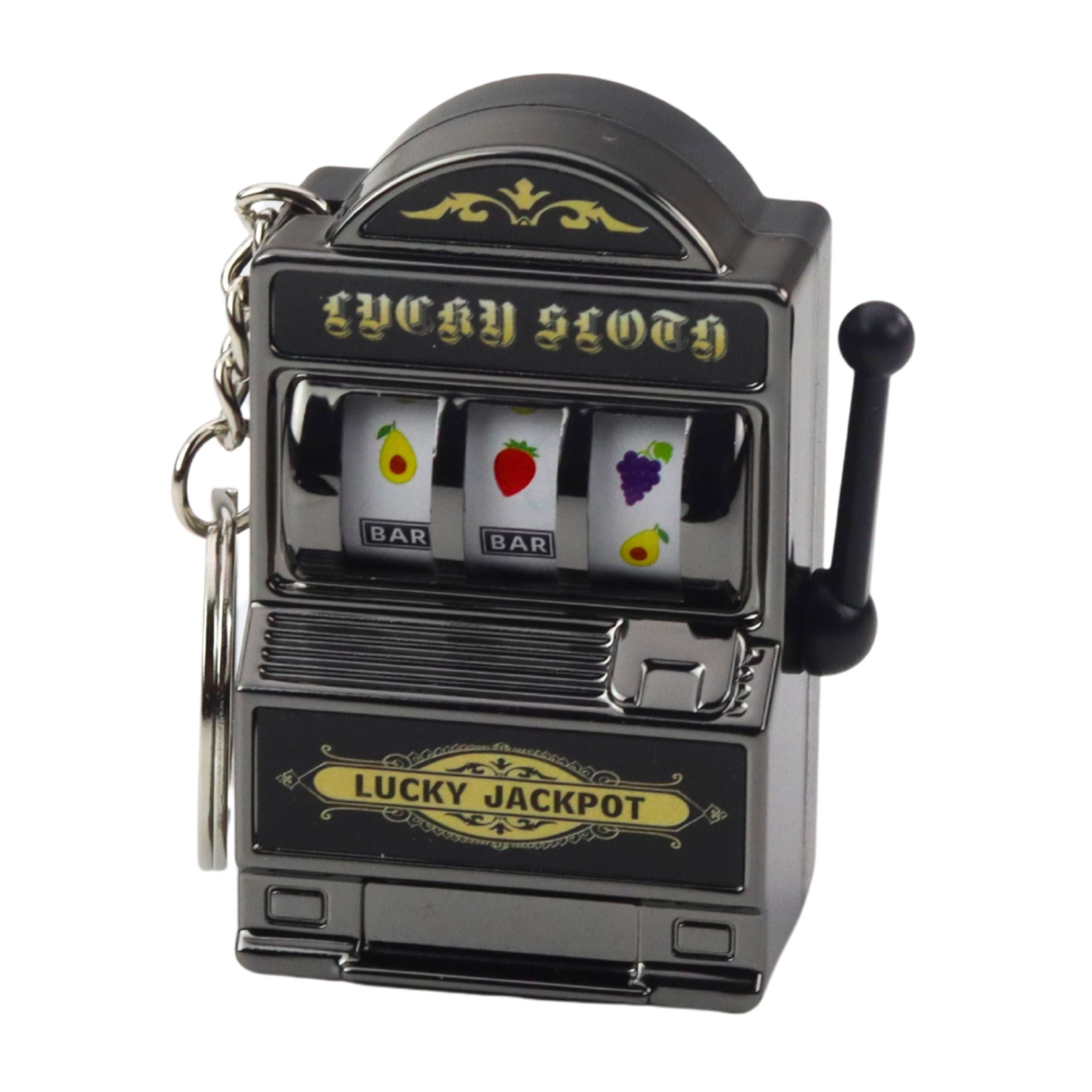 Schlüsselanhänger Mini Casino Spielautomat Spielautomat Moving Bar Mix Farbe
