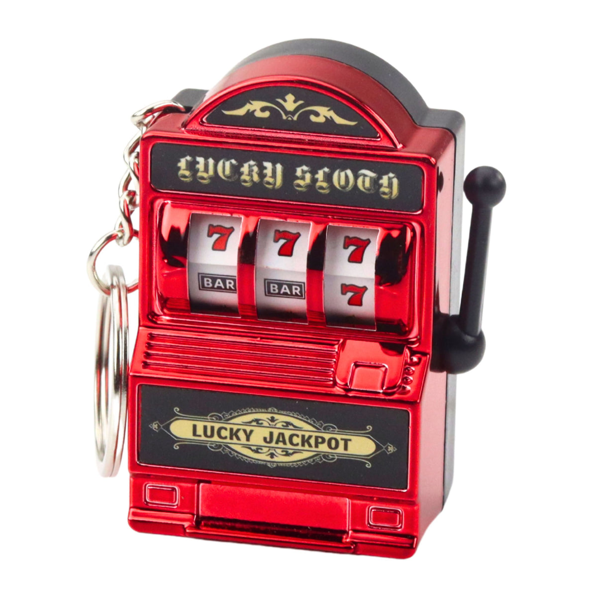 Schlüsselanhänger Mini Casino Spielautomat Spielautomat Moving Bar Mix Farbe