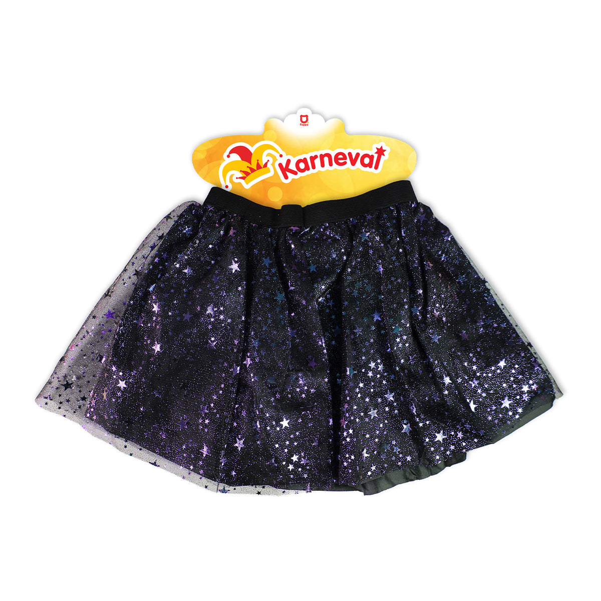 Children Costume Black Tutu Skirt With Stars