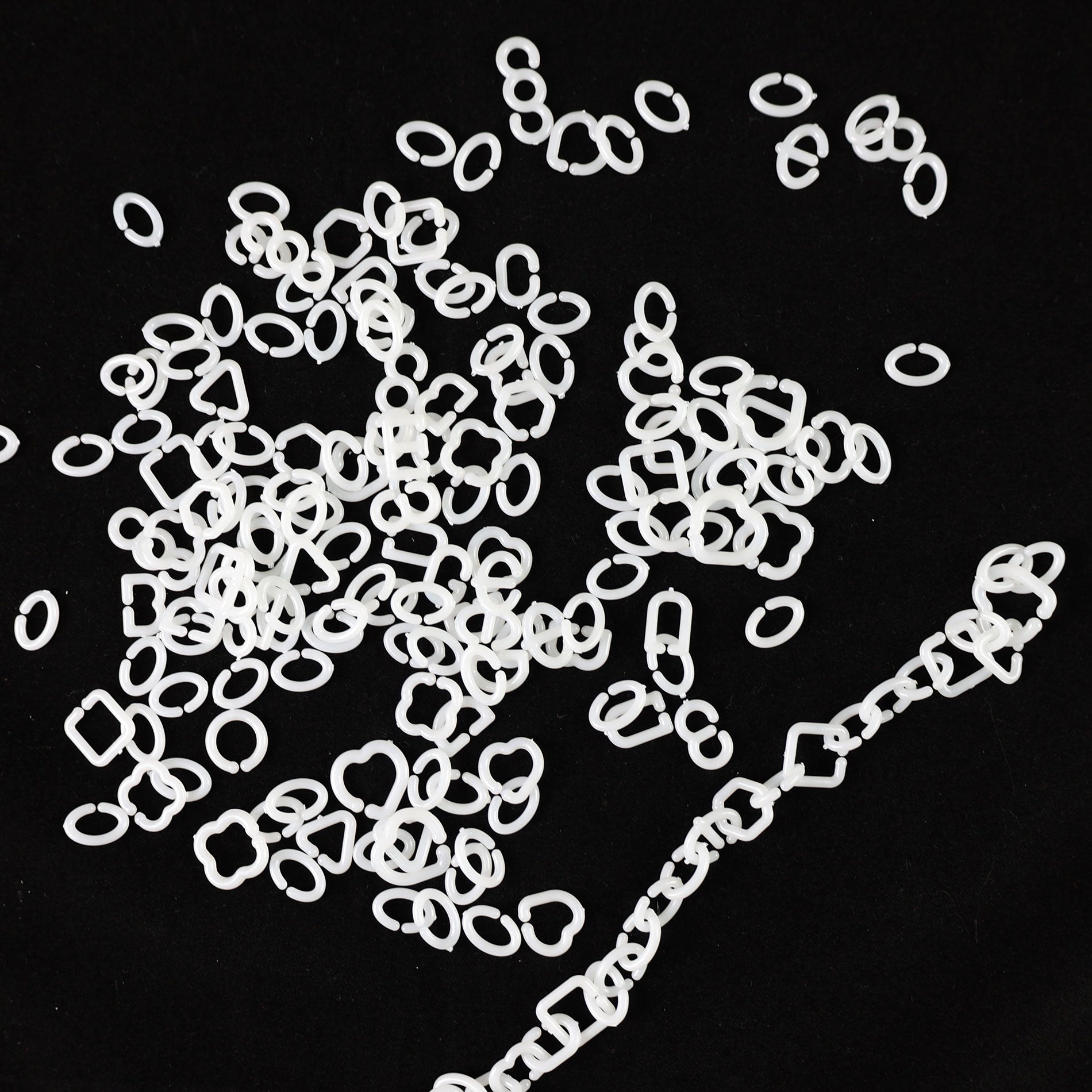 Small Plastic Letters 150 Pcs