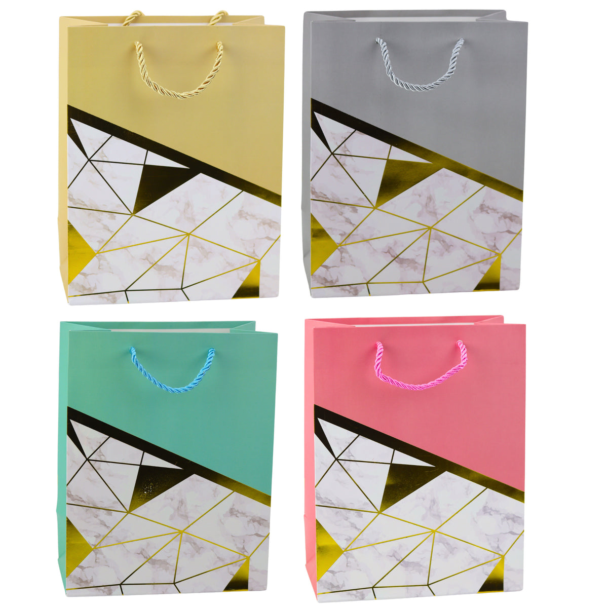 Geometric Patterns Marble Gift Bag 23 X 18 X 10.5 Cm