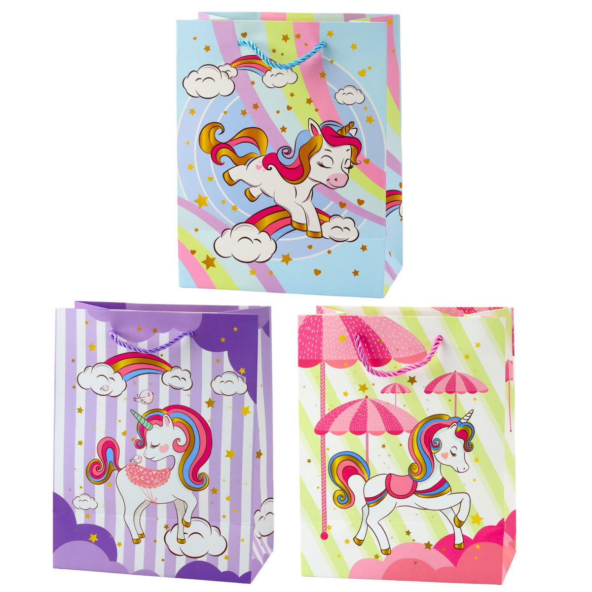 Mála Bronntanais Leanaí Unicorn Colorful 23 X 16 X 10 Cm