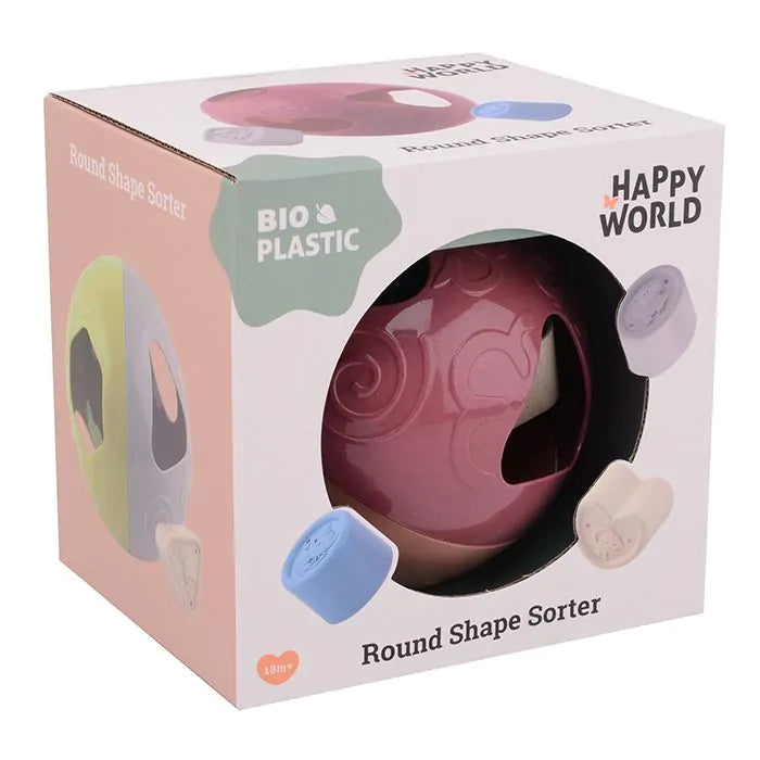 Joueco Round Baby Shape Sorter Bio Plastic