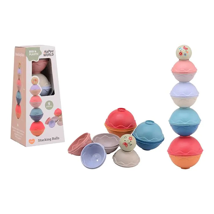 Joueco Baby Stacking Balls Bio Plastic