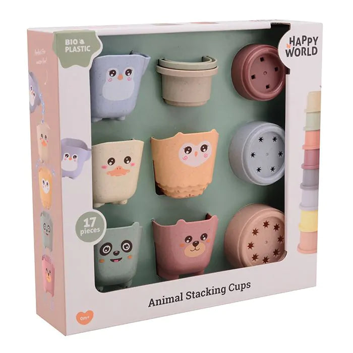 Joueco Bioplastic Baby stable spande og kopper