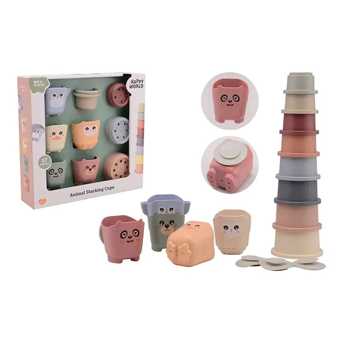 Joueco Bioplastic Baby stable spande og kopper