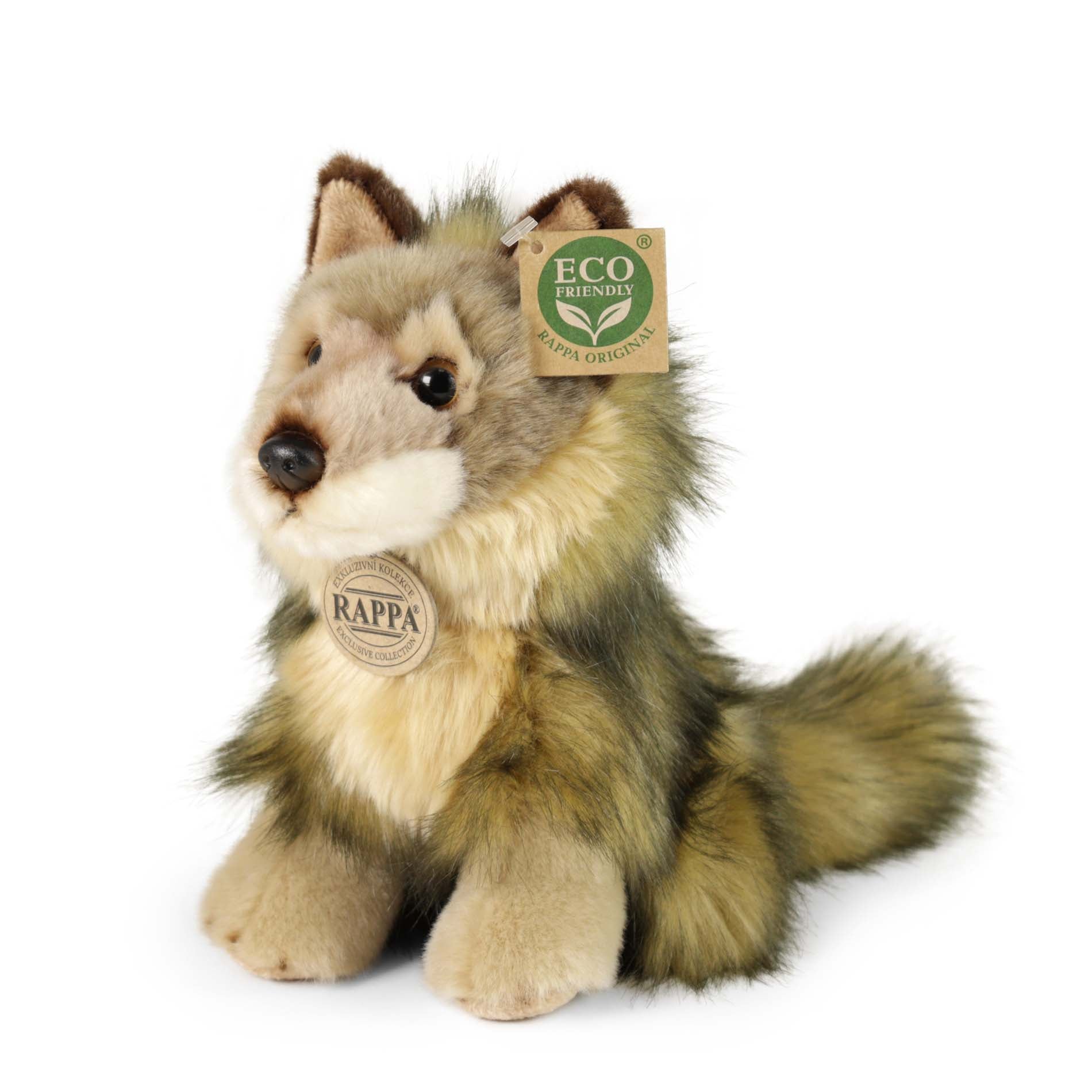 Peluche Lupo 20 Cm Ecologico