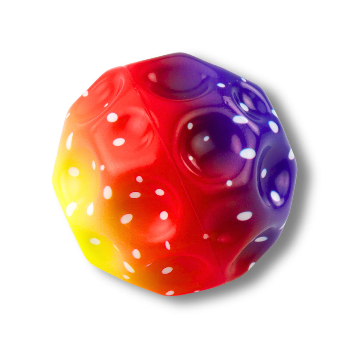 Ball With Dimples For Bouncing Kneading Colorful Foam 10 Cm