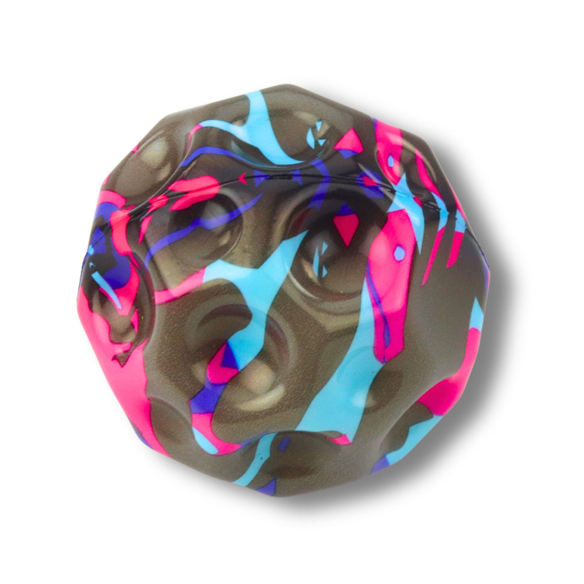 Ball With Dimples For Bouncing Kneading Foam Spots 9cm