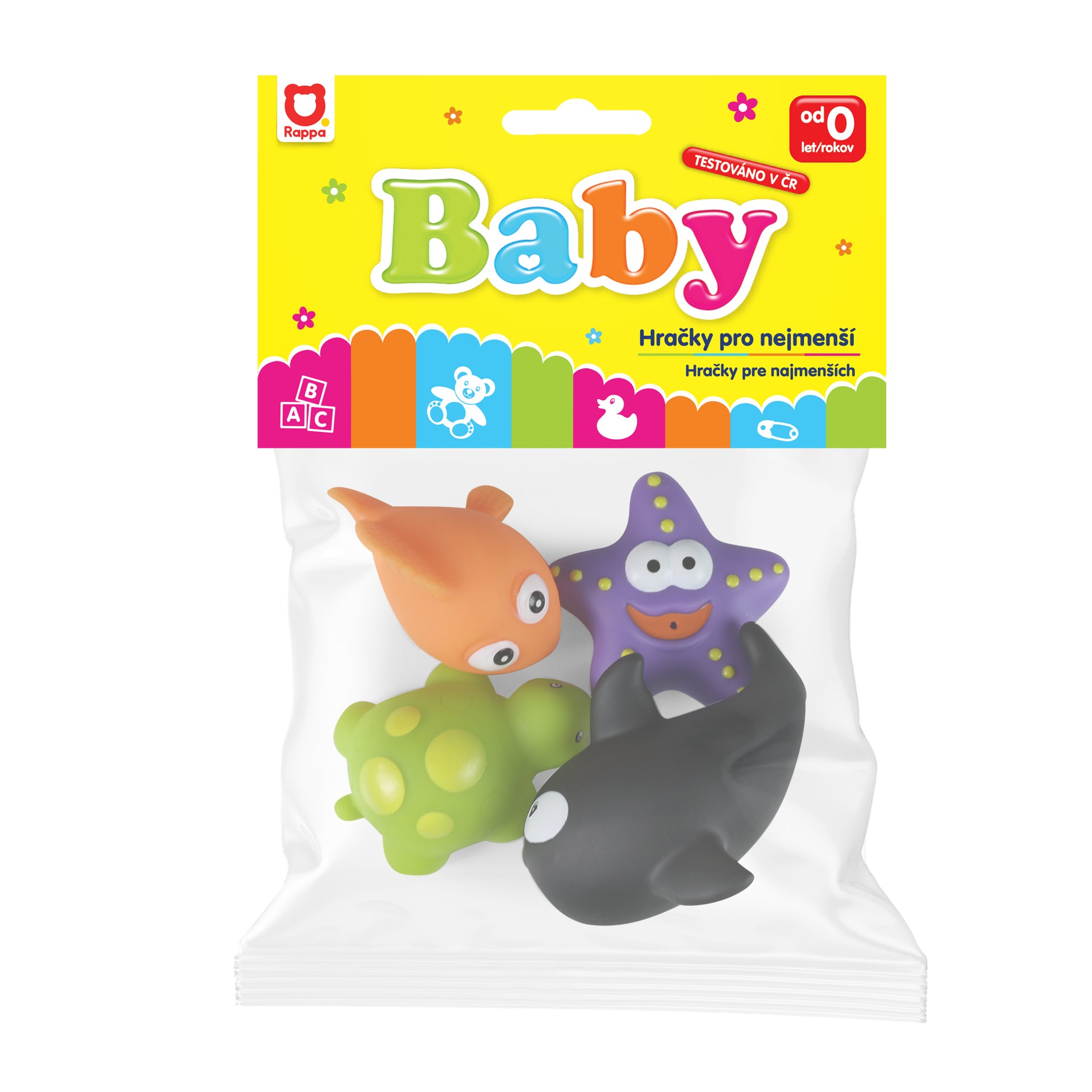 Gummi Havdyr 4 Stk