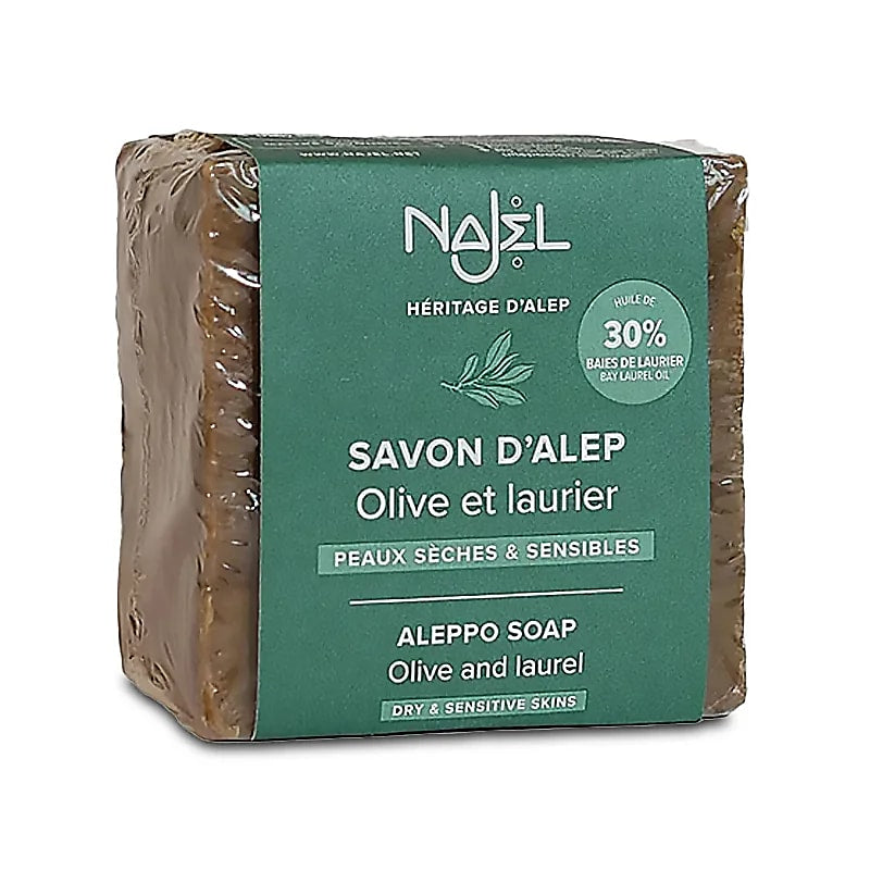 Najel Savon d'Alep 30% --lot de 2 pièces - 170 G
