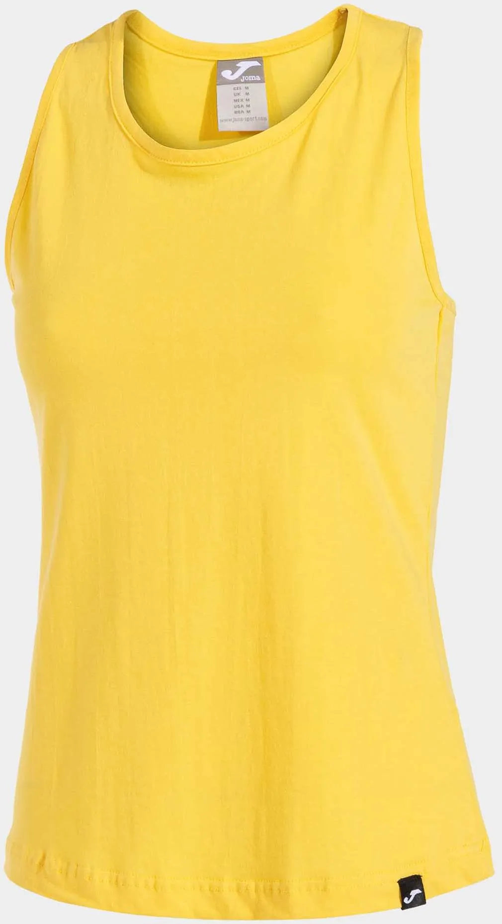 Top feminino joma oasis amarelo xl