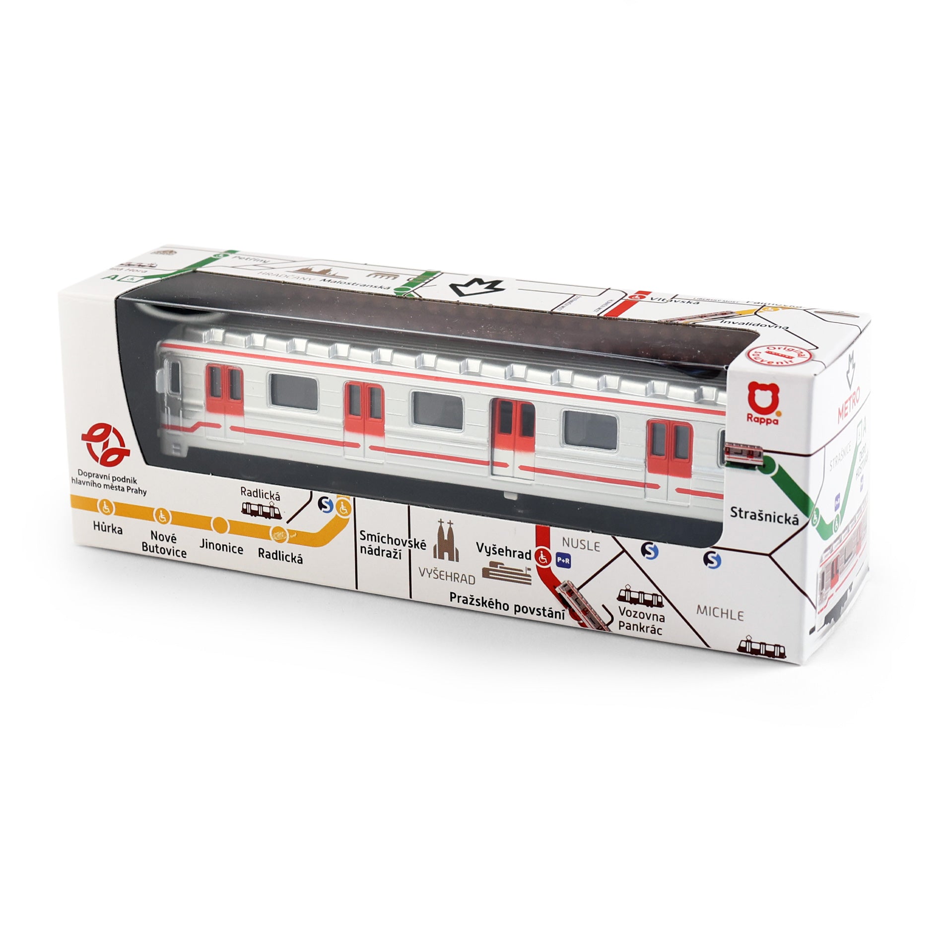 Kovové pražské metro 16 Cm