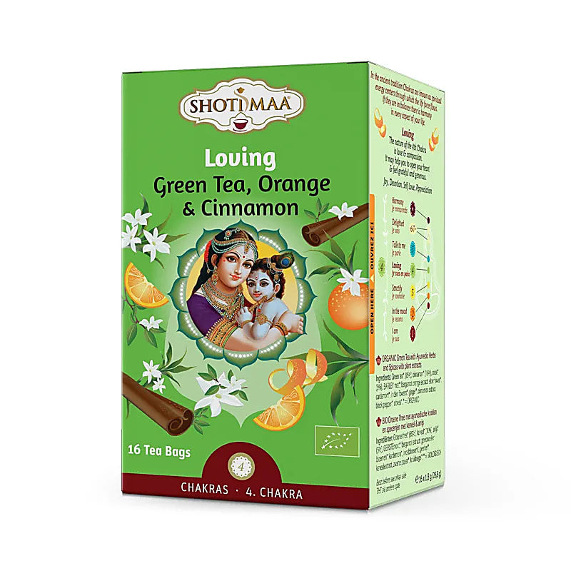 Ceai de plante organice Shoti Maa Loving - 32 G Pachet De 6 buc