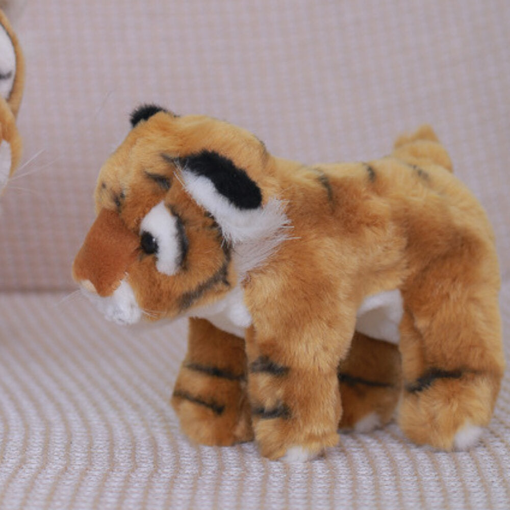 Plush Mascot Cuddly Toy Tiger Cat Brown 25cm