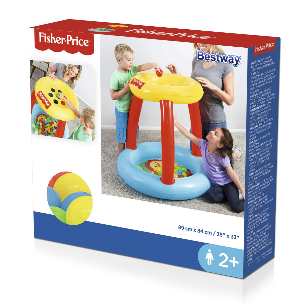 Felfújható pancsoló medence tetővel Fisher-price Bestway 93541