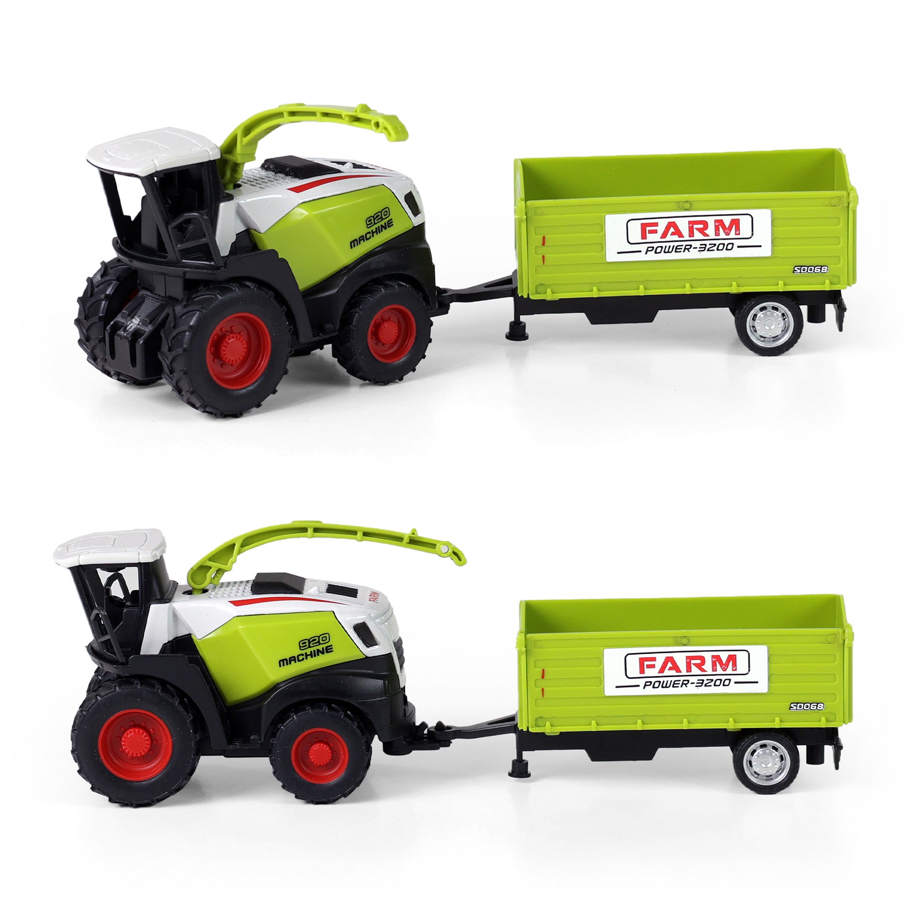Metal Tractor With Siding