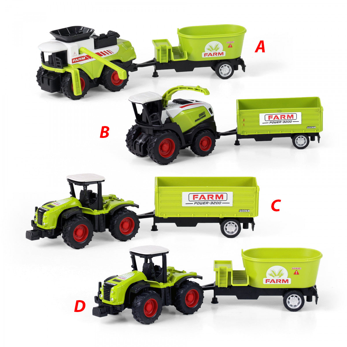Metal Tractor With Siding
