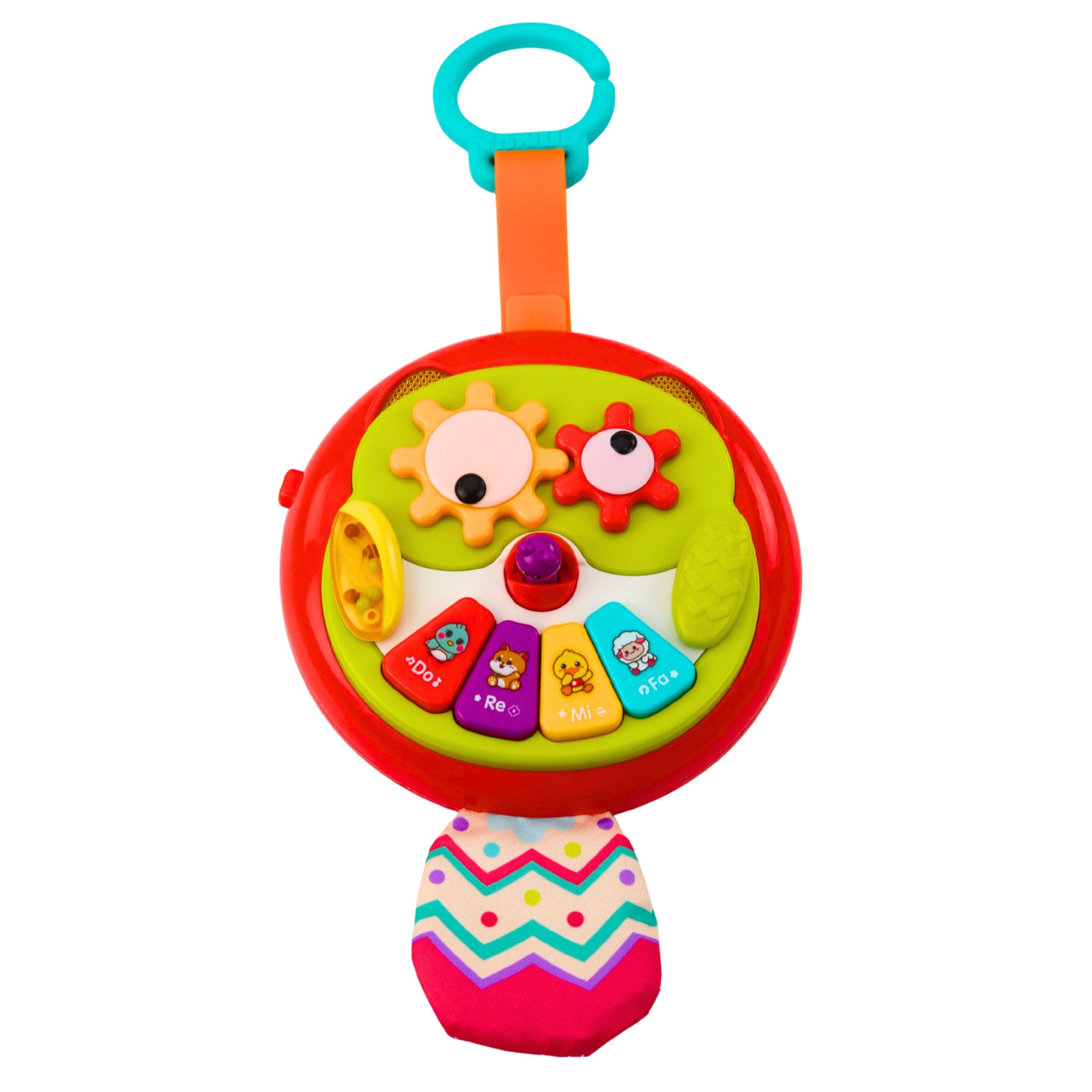 Interactive Owl Pendant With Moving Elements Piano And Rustling Tail