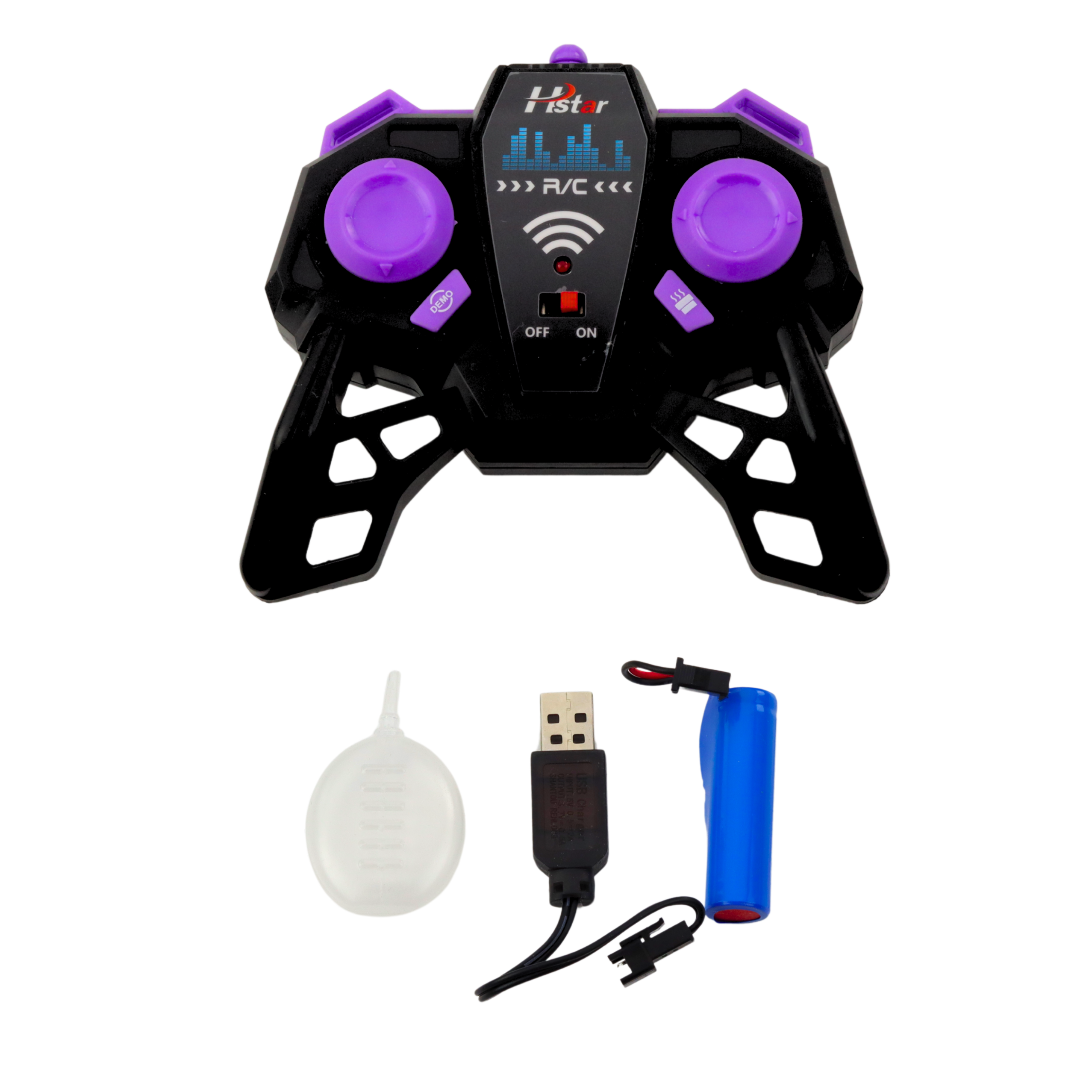 Off-road Rc Car Remote Controlled Silver 1:16