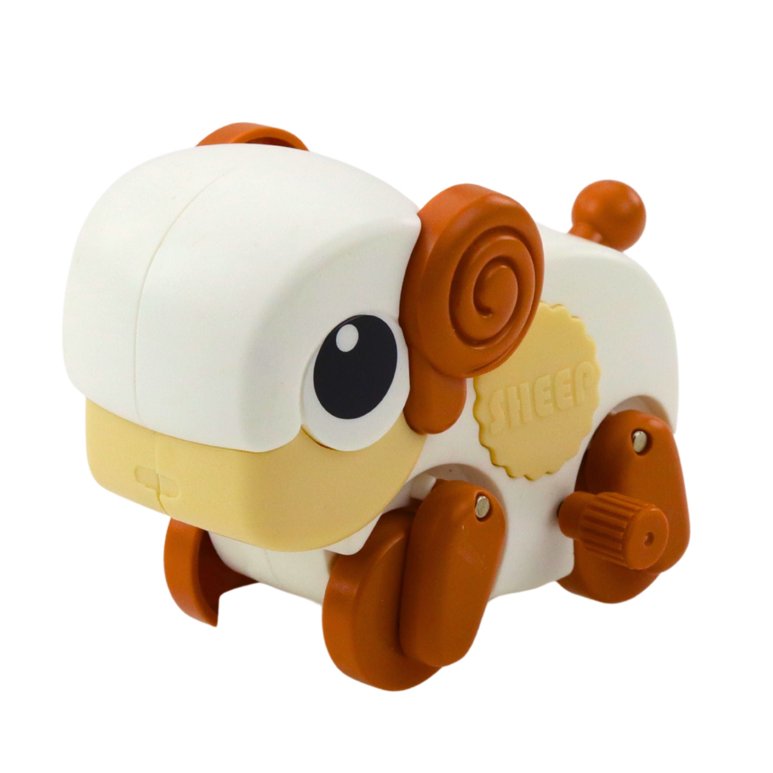Wind-up Riding Animal Toy For Toddlers Mix