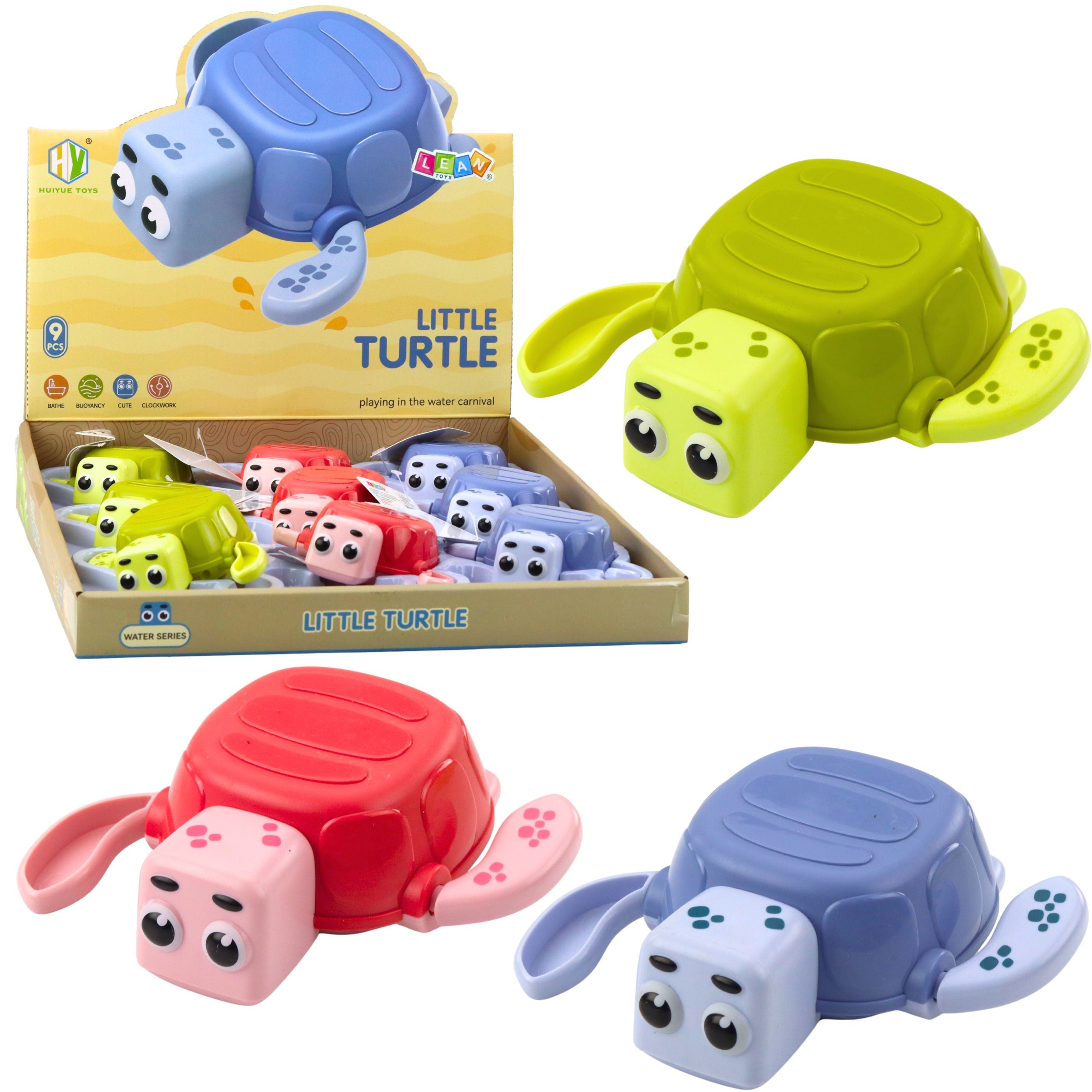 Wind-up Turtle Swimming Bath Toy Mix Color