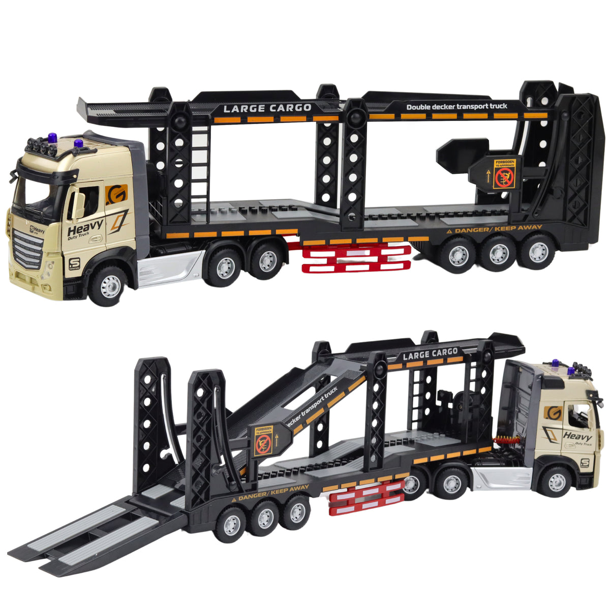 Lora Truck Tow Truck Remote Control Rc Lights Sounds 1:24
