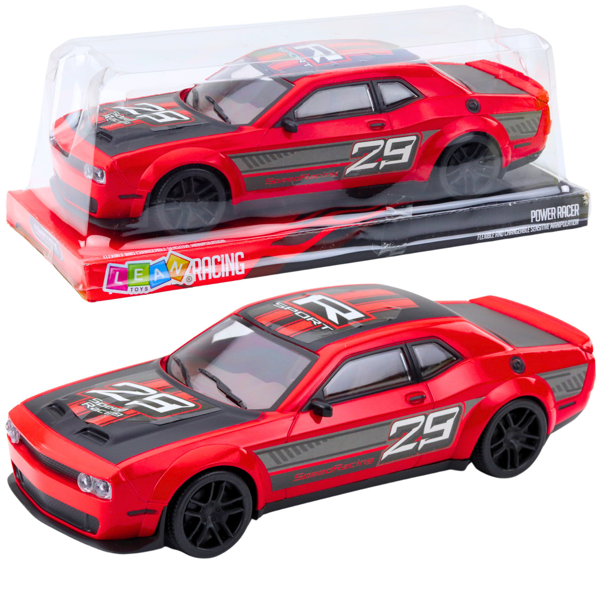 Sports Car Racing Rear-wheel Drive Red