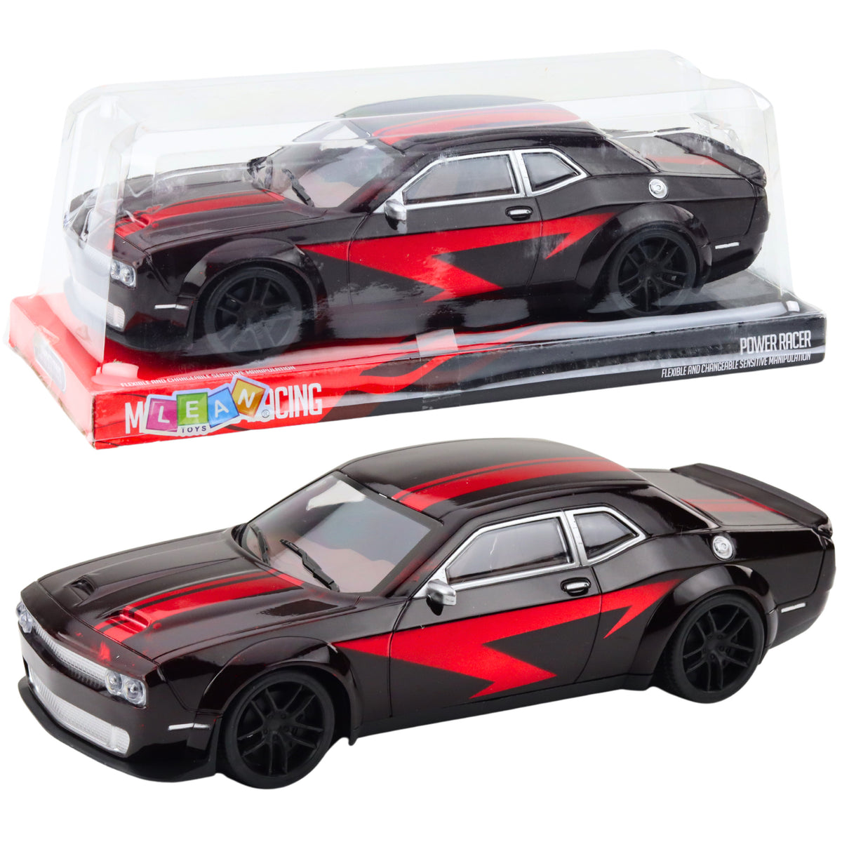 Sport Car Drive Caroseria lucioasă Linii roșii negre