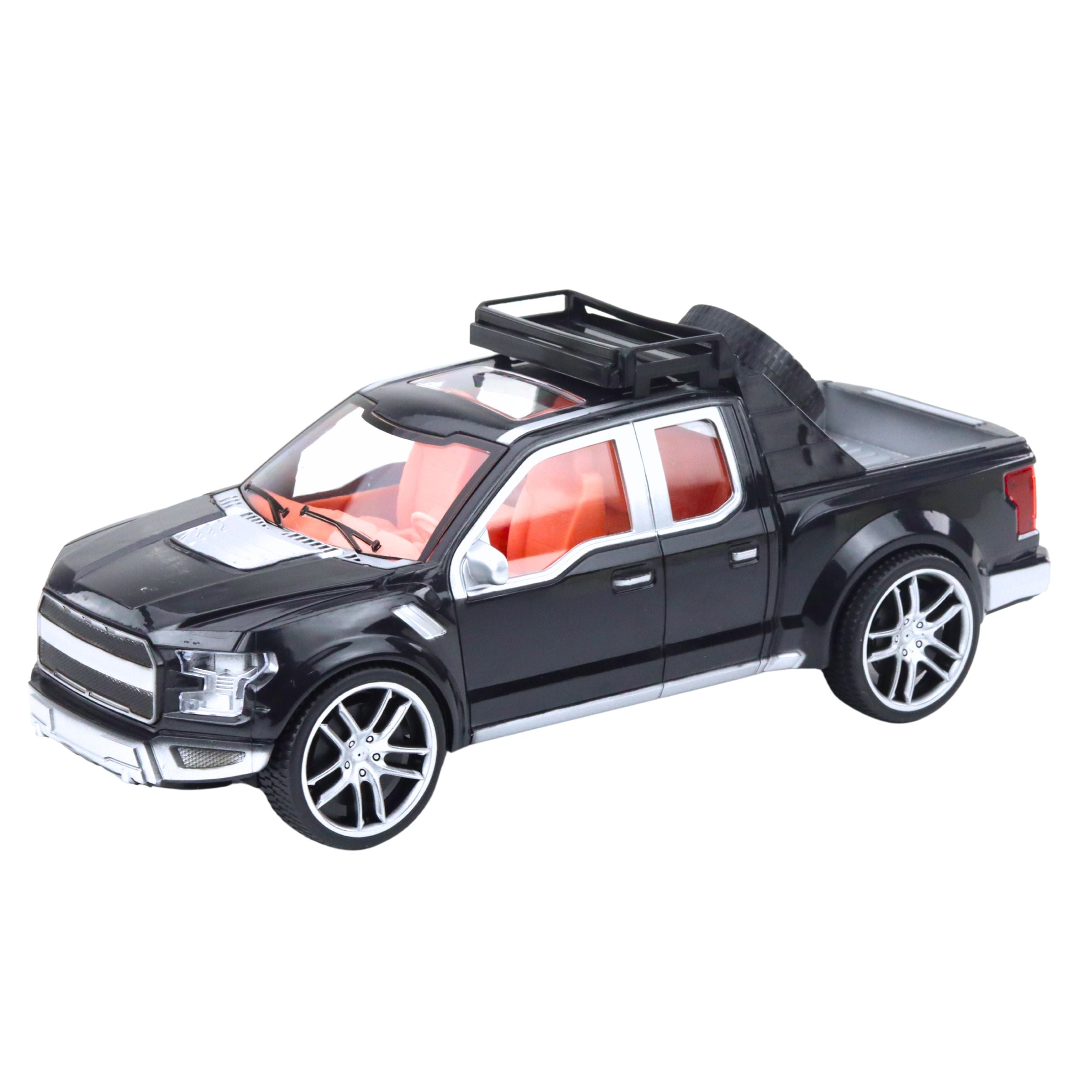Set Of Off-road Car Black Tow Truck Red Sports Car 59cm