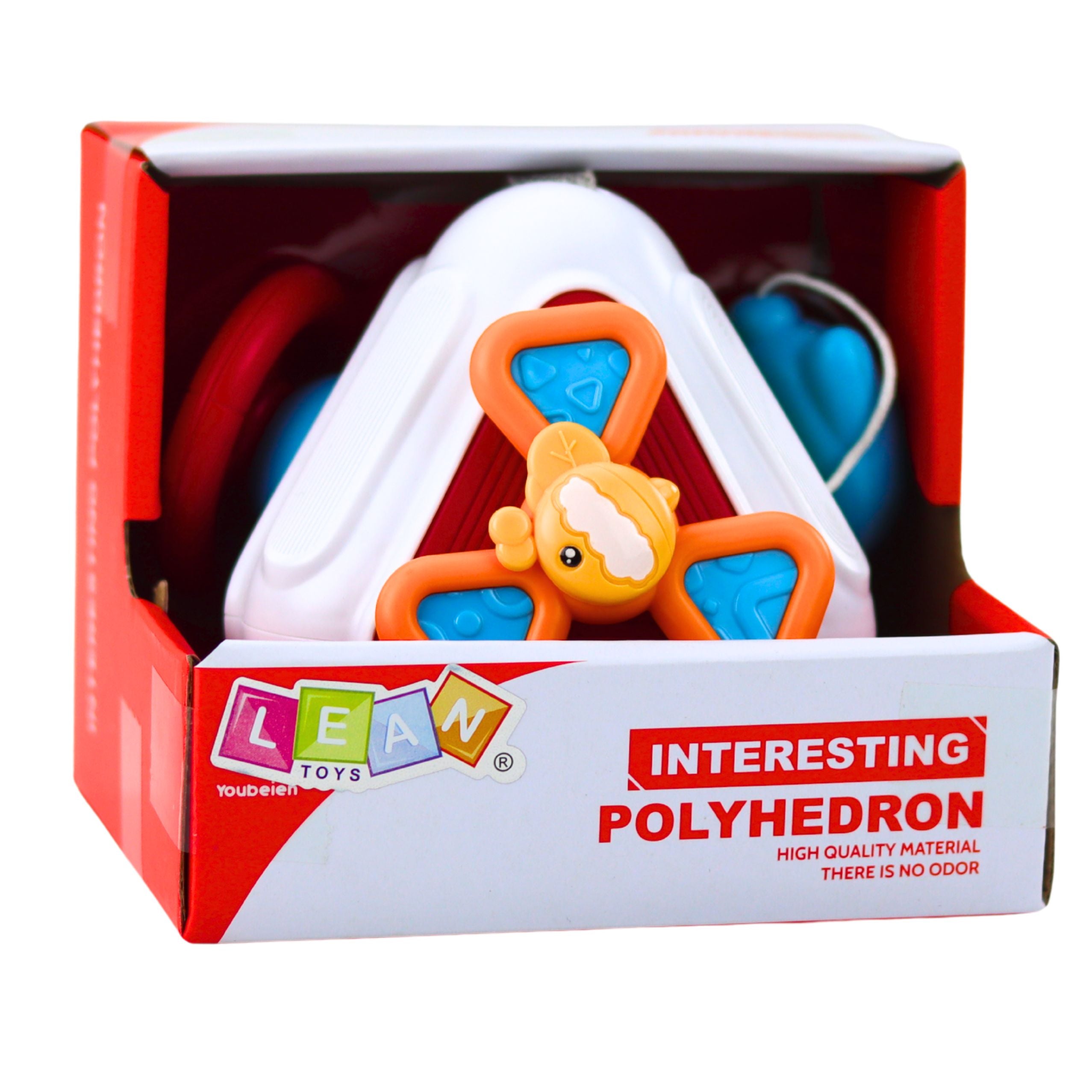 Educational Manipulative Sensory Cube For Toddlers Colorful 5-in-1