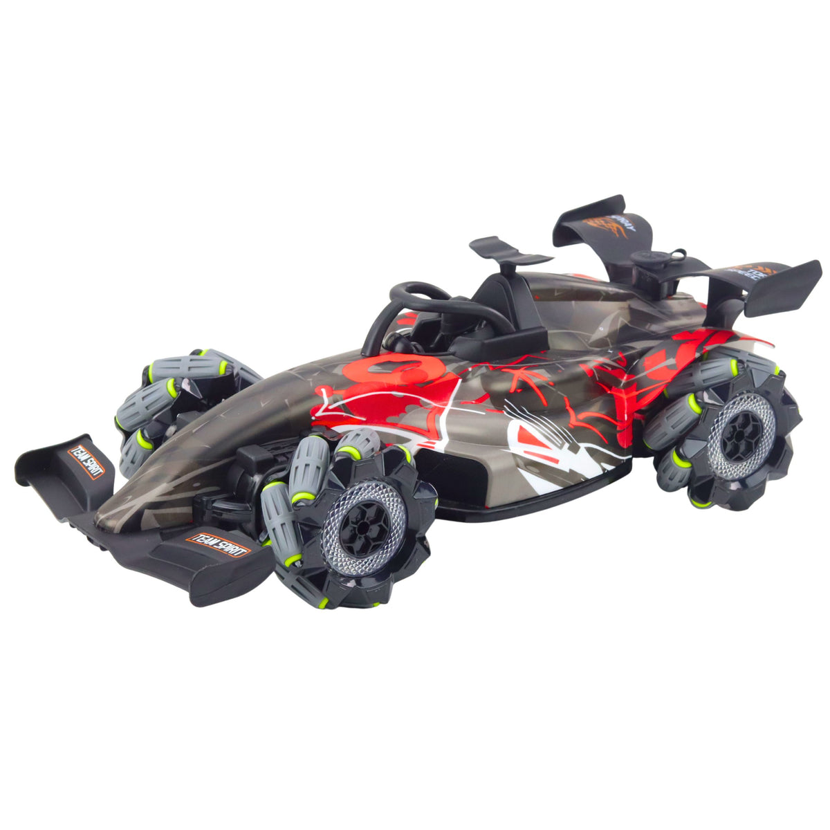 F-spray Remote Controlled Rc Racer 1:10 Lights Sounds Steam Red