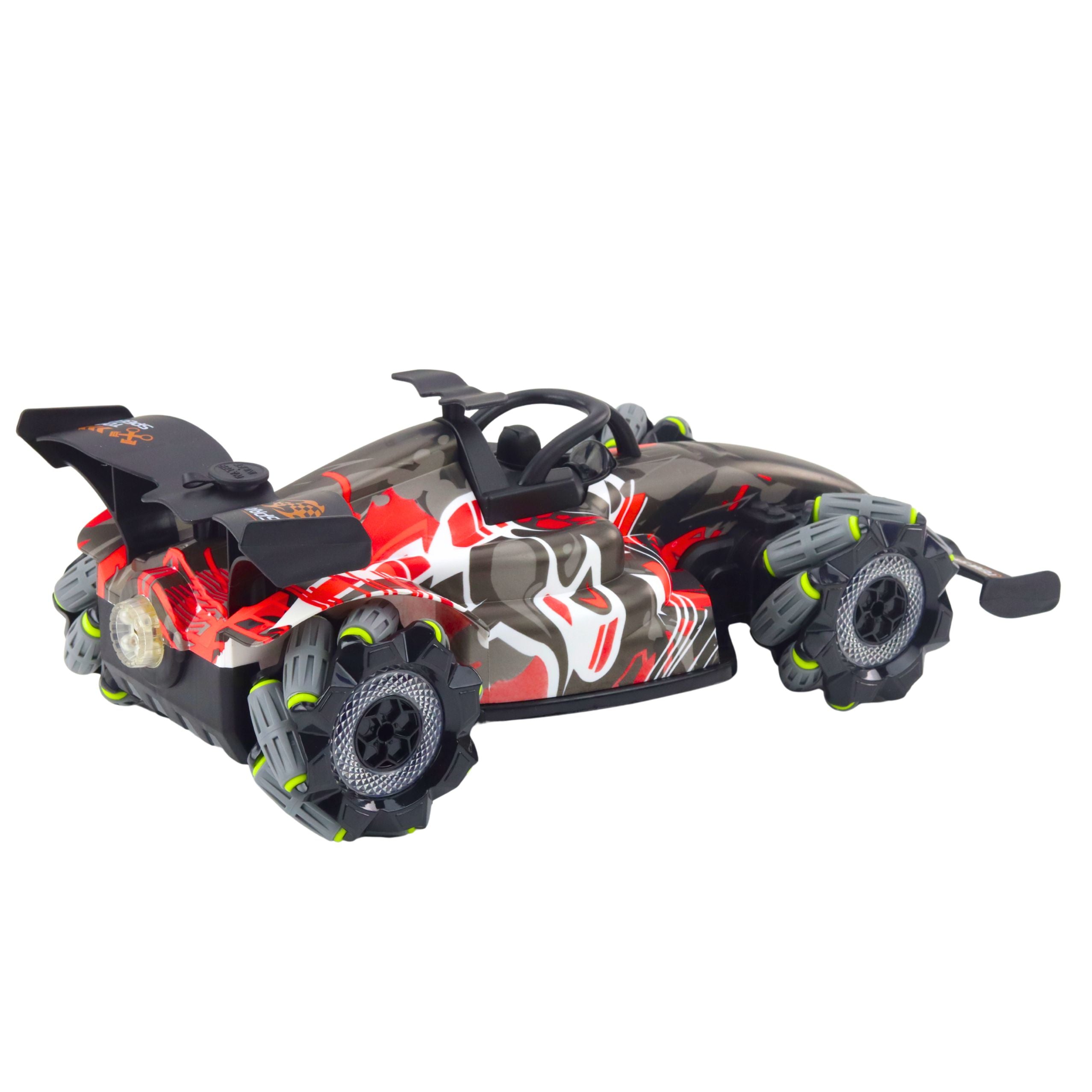 F-spray Remote Controlled Rc Racer 1:10 Lights Sounds Steam Red