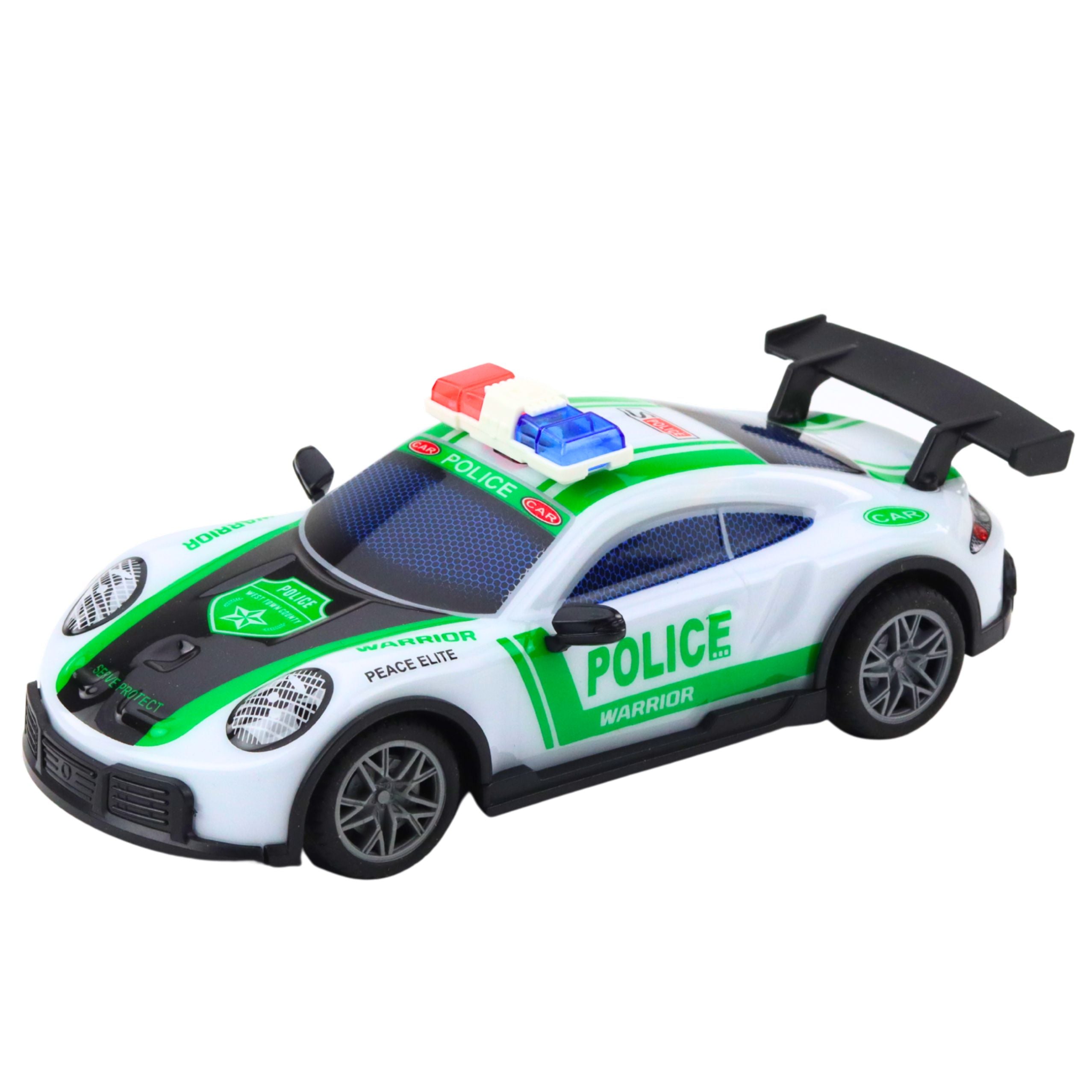 Rc Drift Police Sports Car With Led Lights 1:22