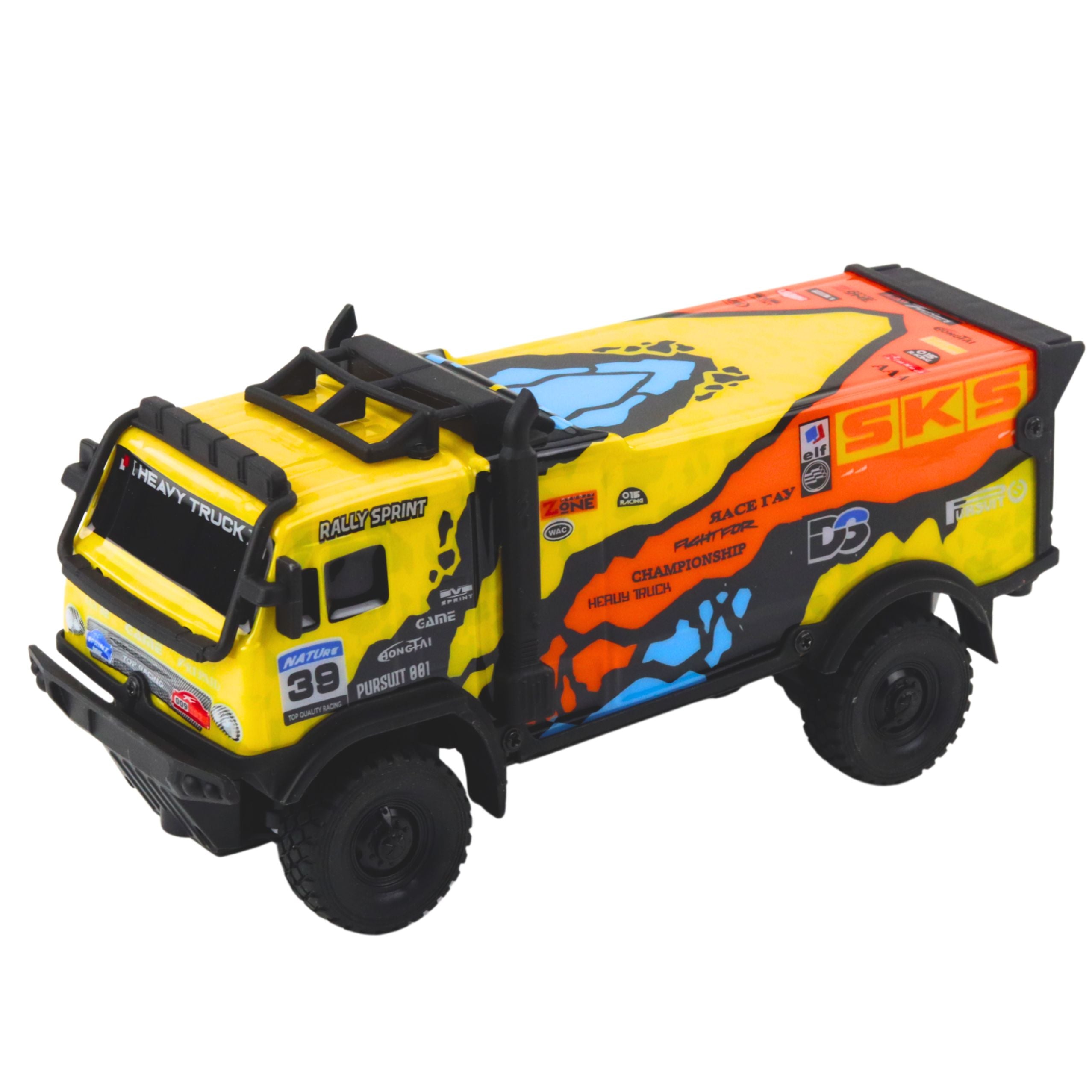 Remote Controlled Truck Rc Remote Control Sounds Yellow