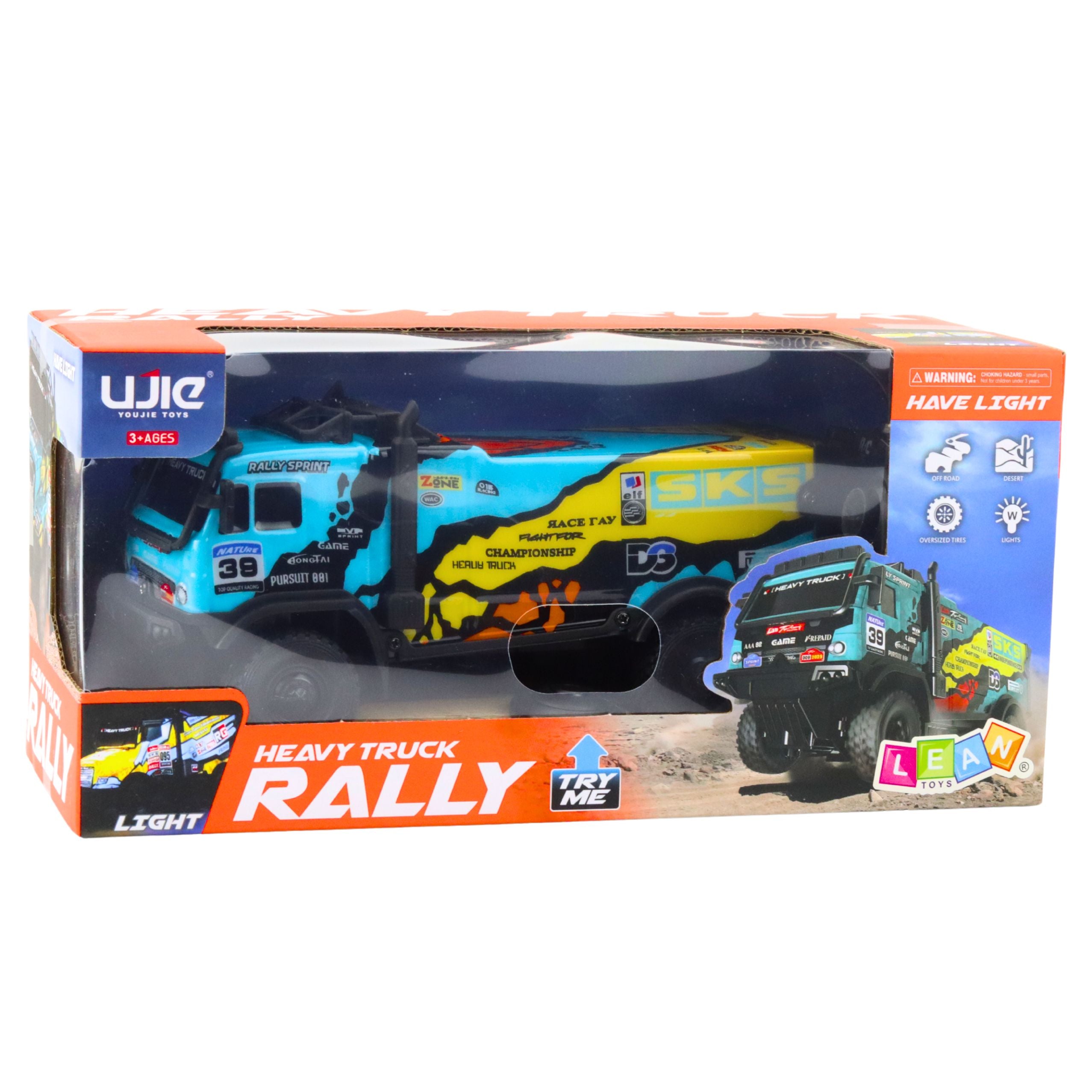 Remote Controlled Truck Rc Remote Control Sounds Blue