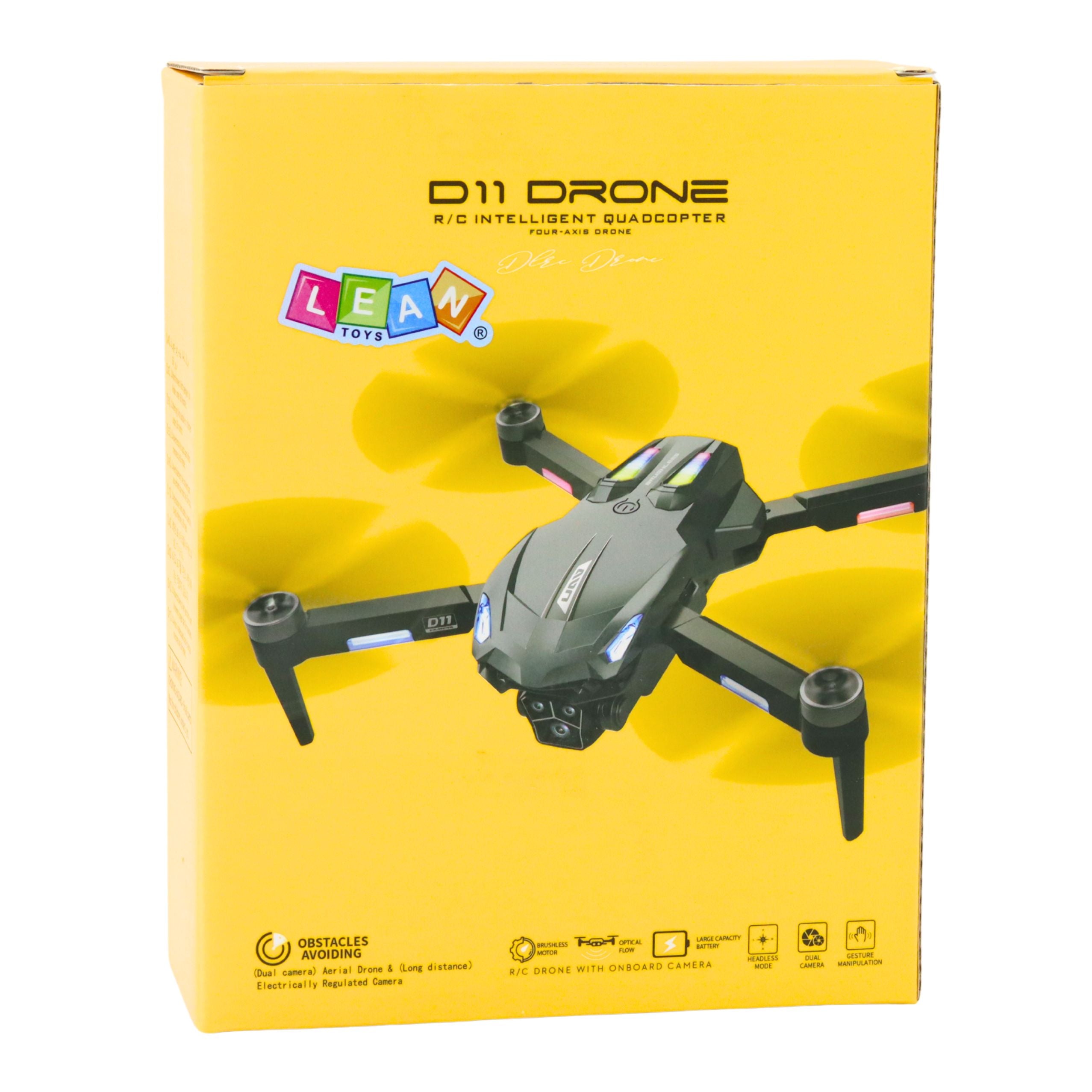 D11 Drone Remote Control Hd Camera Wifi Gesture Control Remote Control Yellow