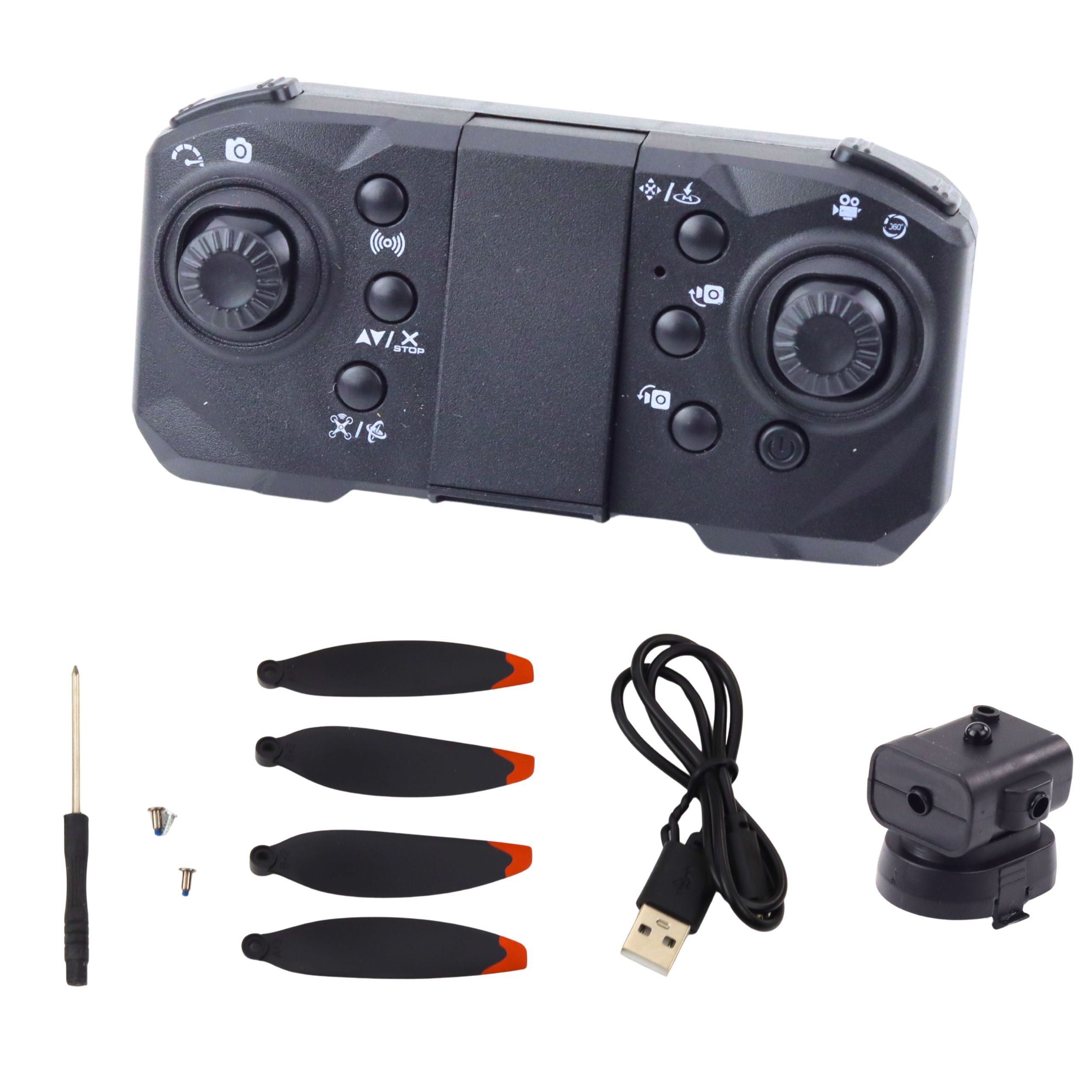 Drone D6 Pro Camera Led Lights App Light Gray