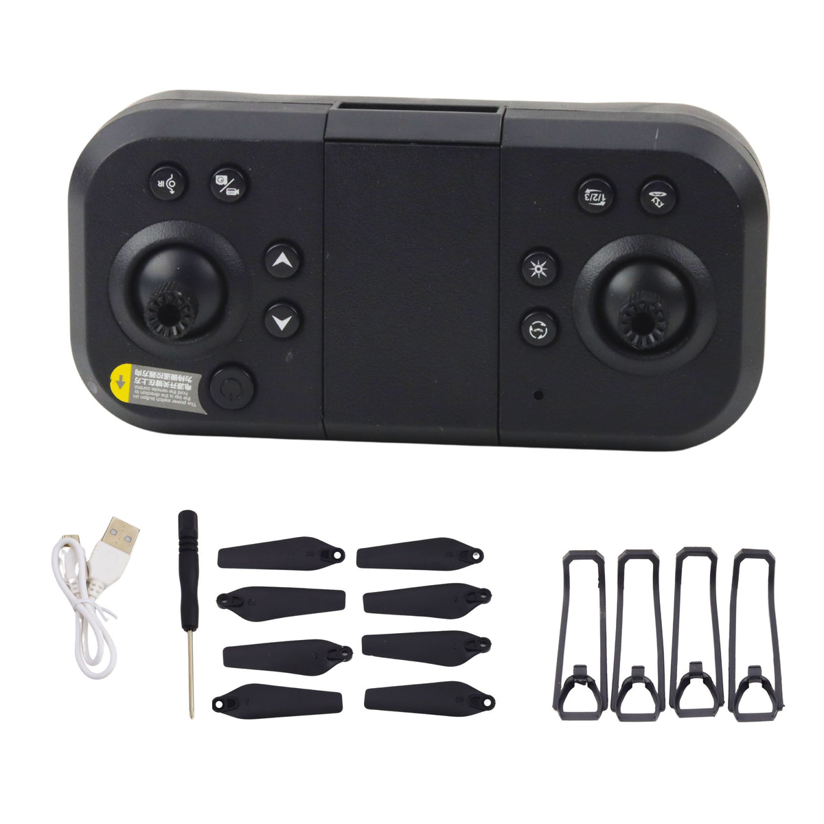 Drone Lu50 Air Dual Camera Hd Mv Video Led Lights App