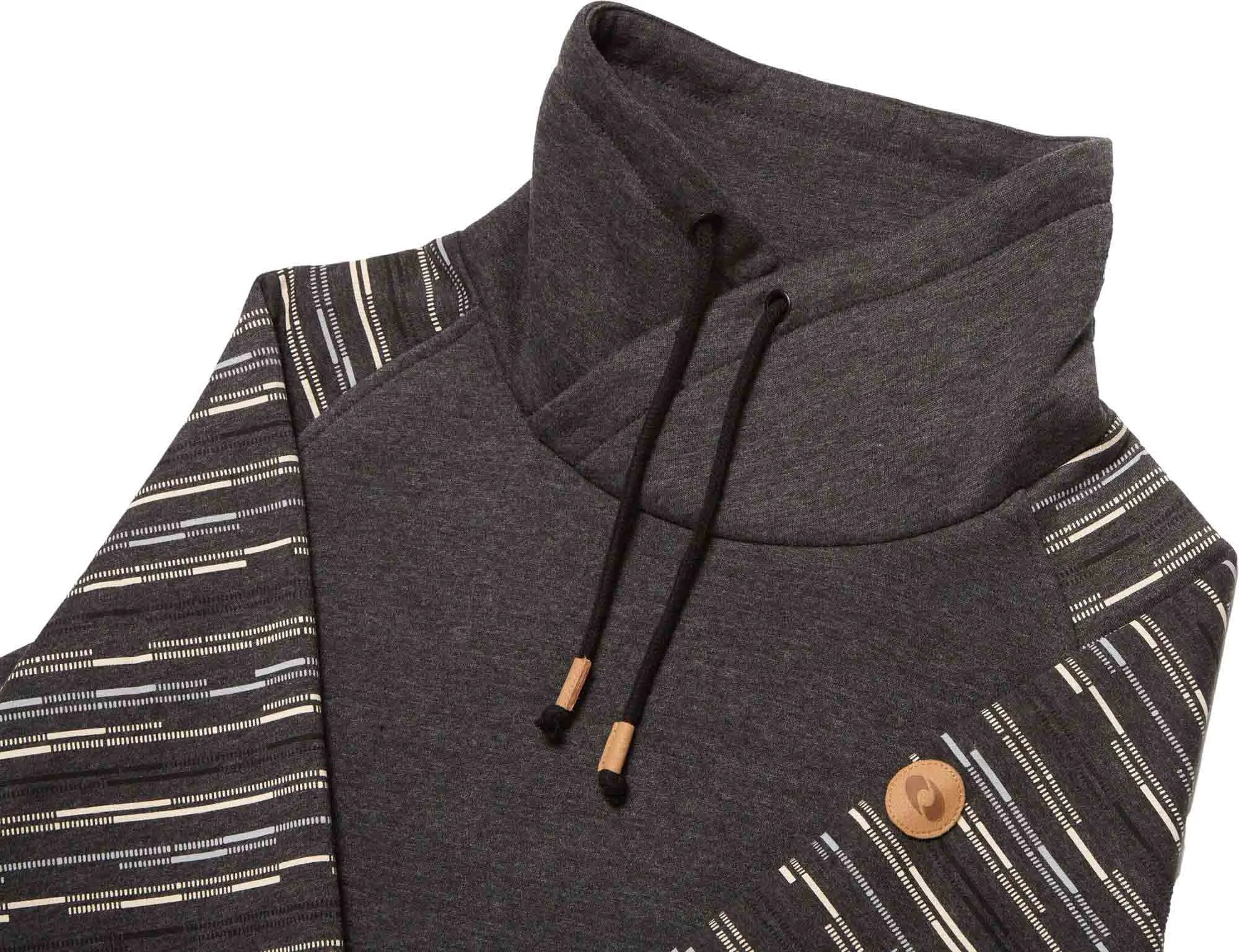 Lúb gúna/geansaí na mban ebnera dorcha liath xs