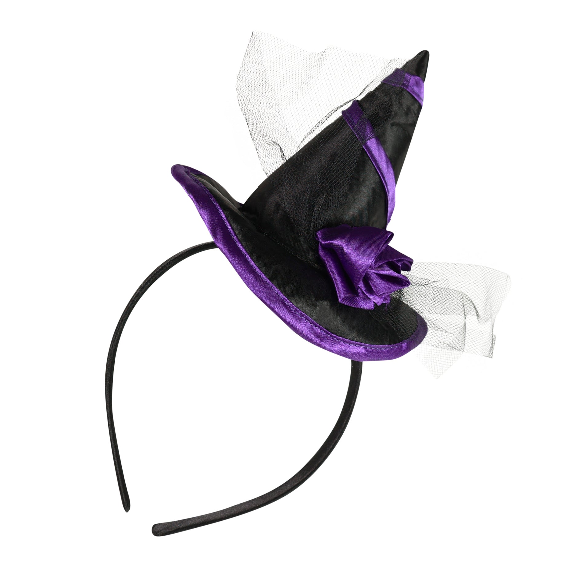 Tiara de bruxa infantil