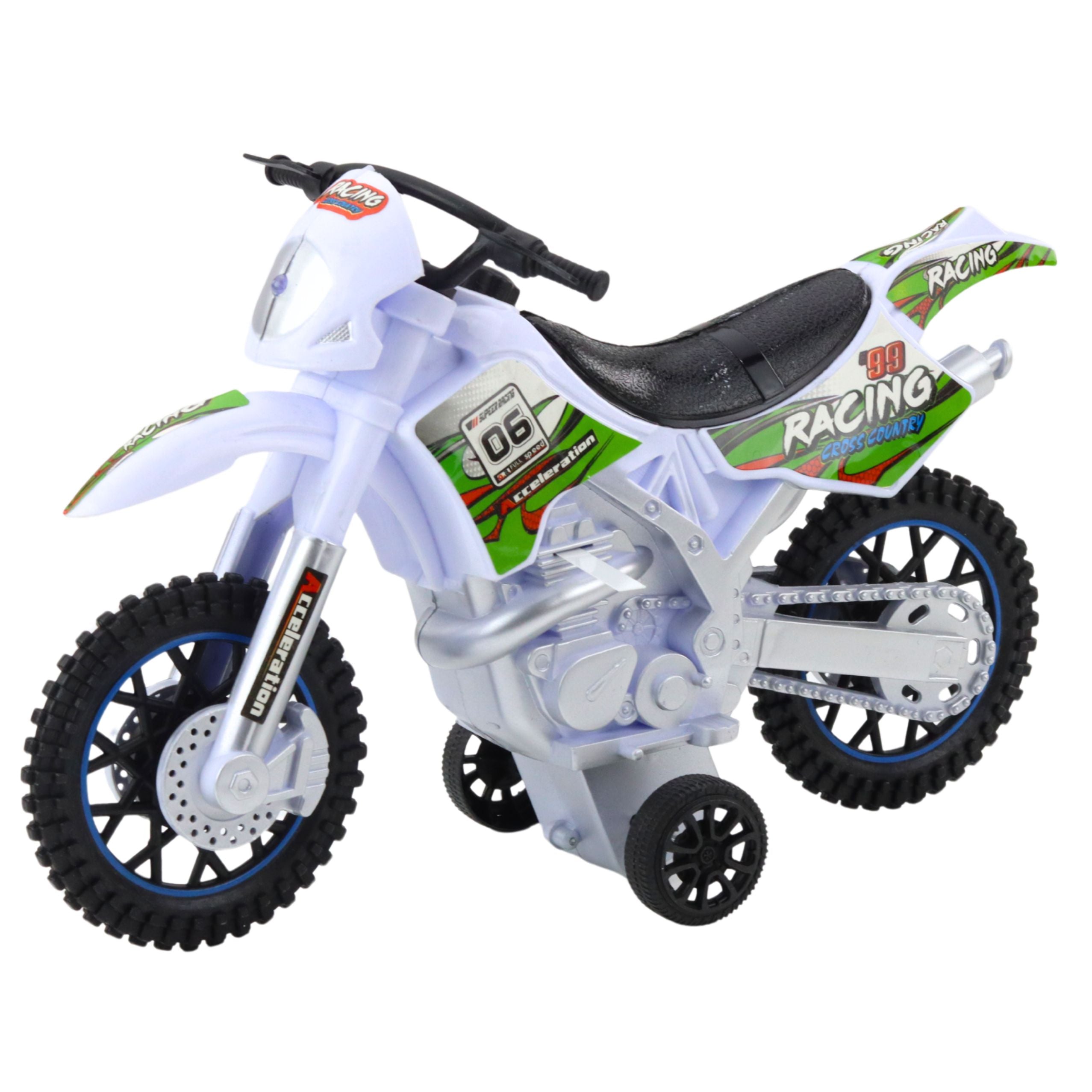 Motocross Off-road Drive Lights Sounds White