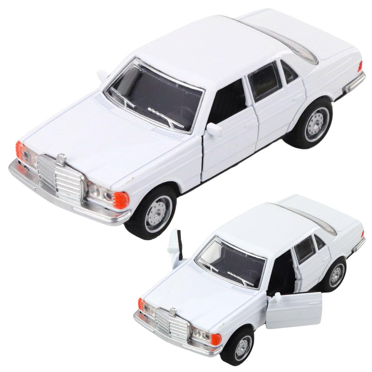 Classic Car Metal Motorized Lights Sounds Opening Doors Mix