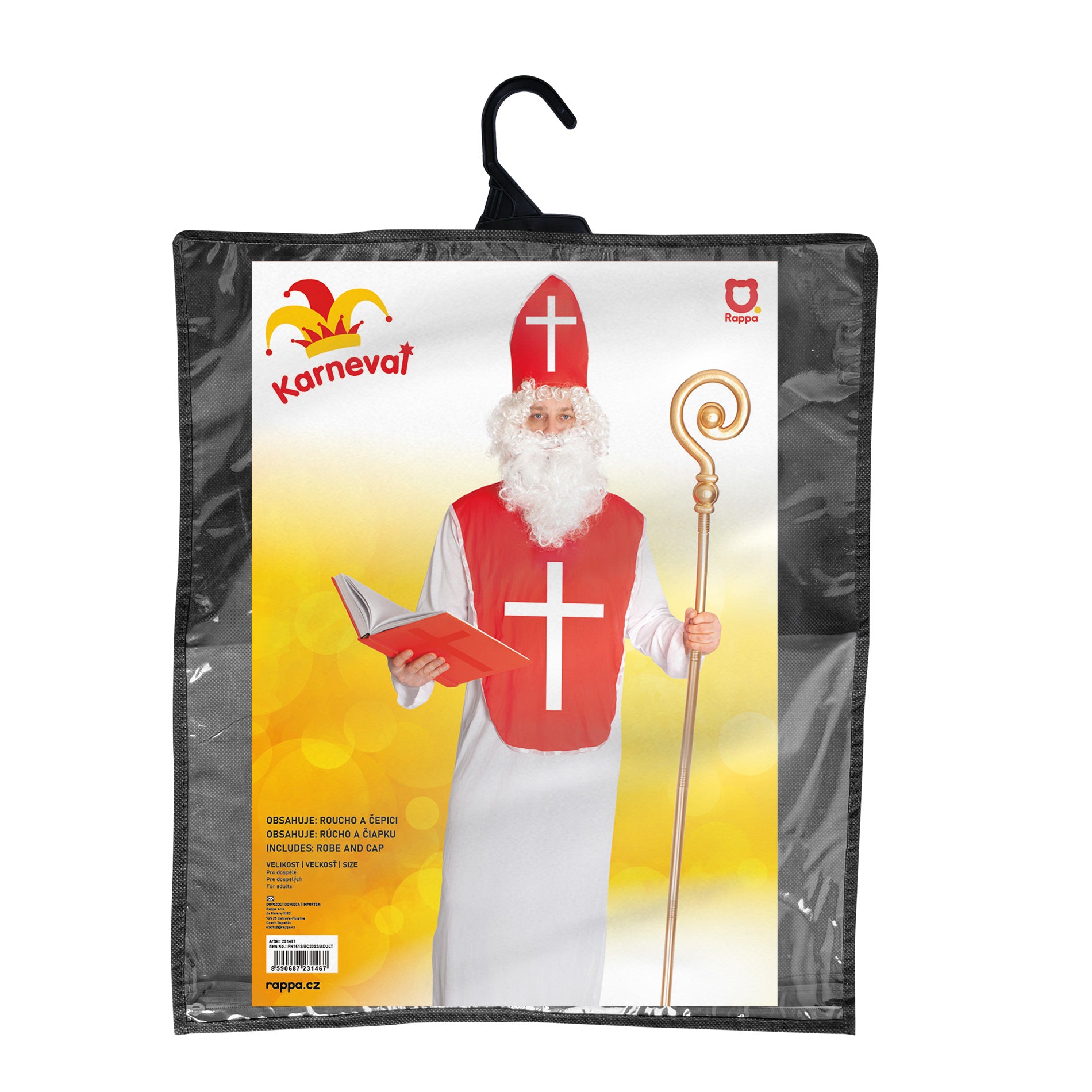 St. Nicholas kostume til voksne