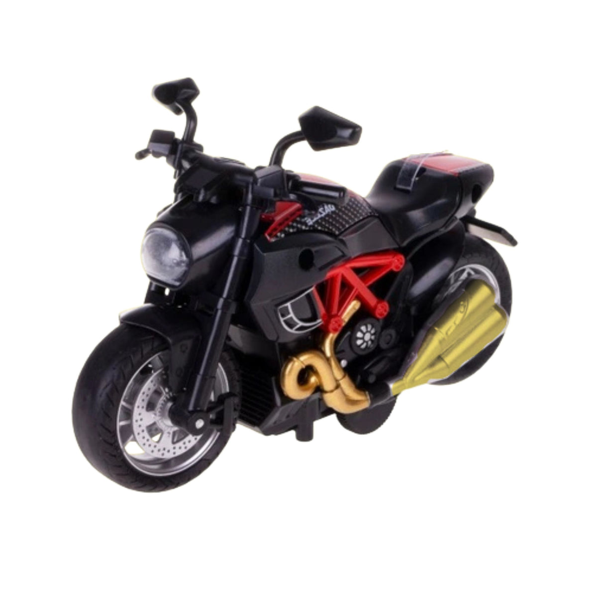 Motorcycle To Assemble Twisting Metal 1:14 Diy Red