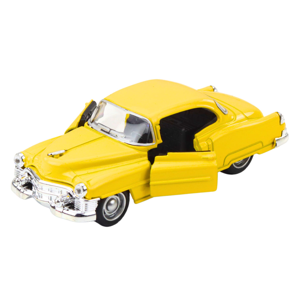 Classic Car From The 50s. Metal Pull-back Drive. Opening Doors. 1:32 Mix.