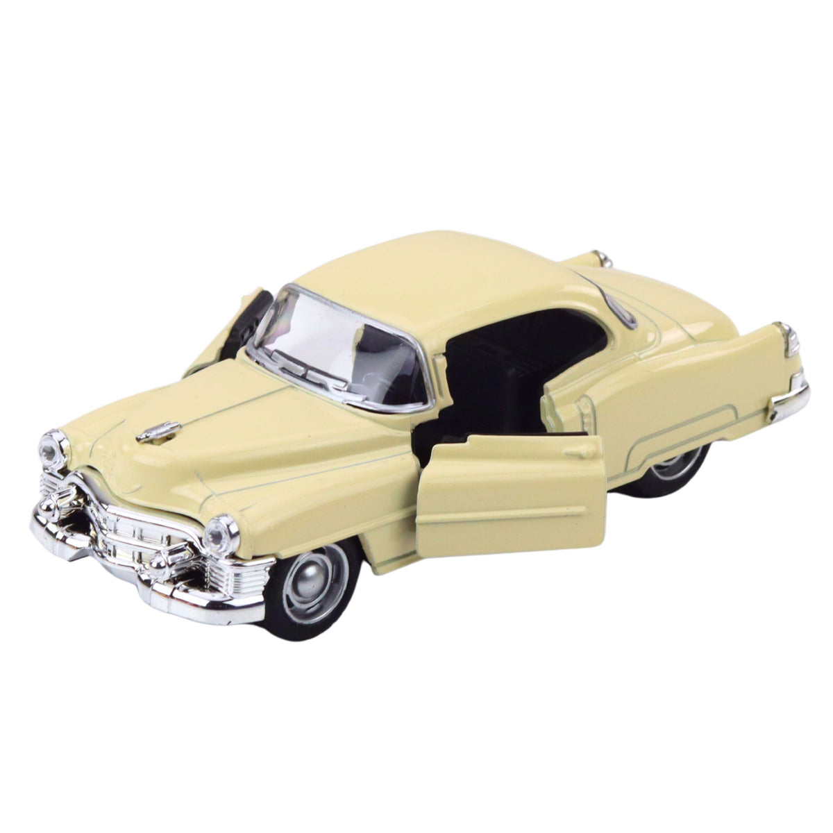 Classic Car From The 50s. Metal Pull-back Drive. Opening Doors. 1:32 Mix.