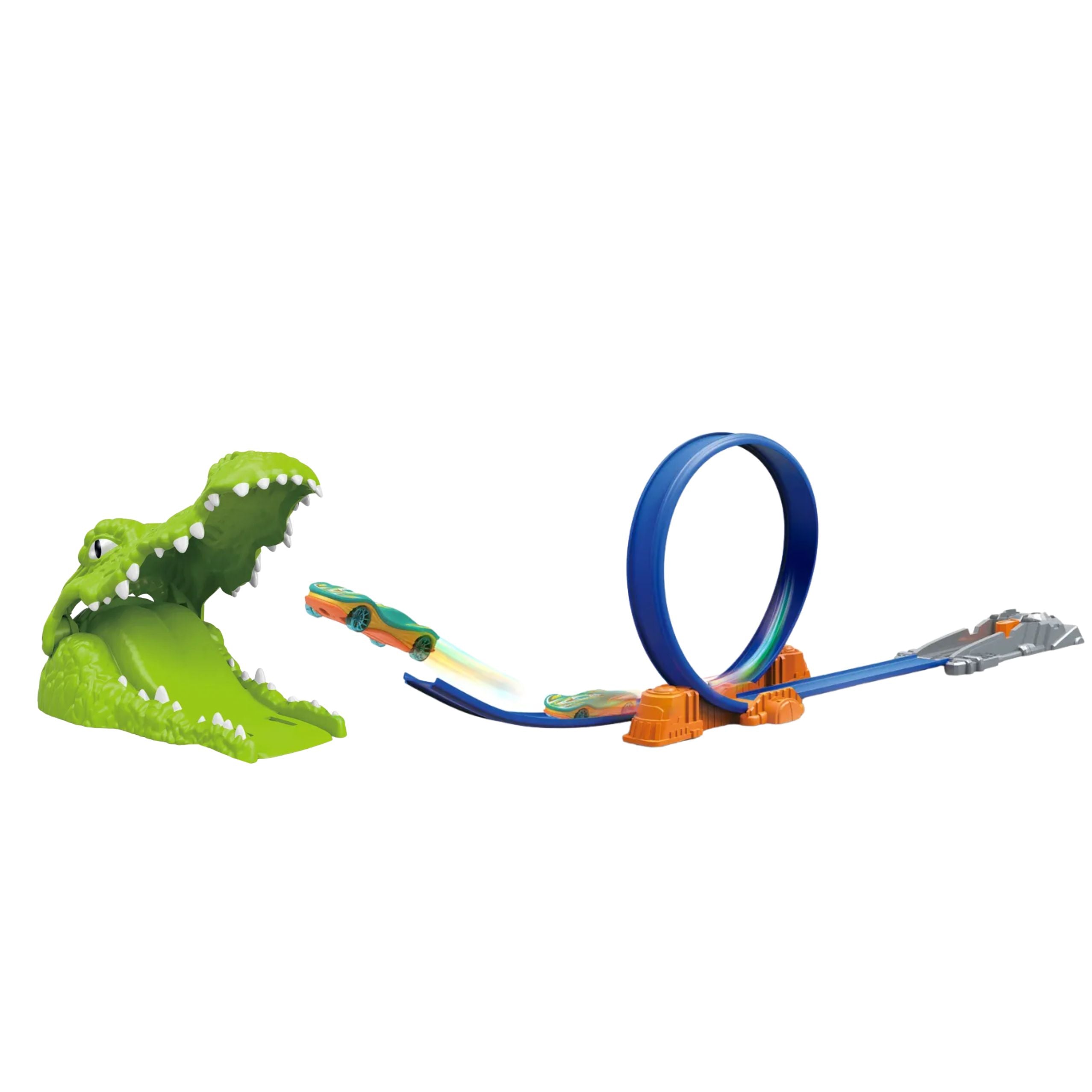 Car Track Catapult Launcher Crocodile